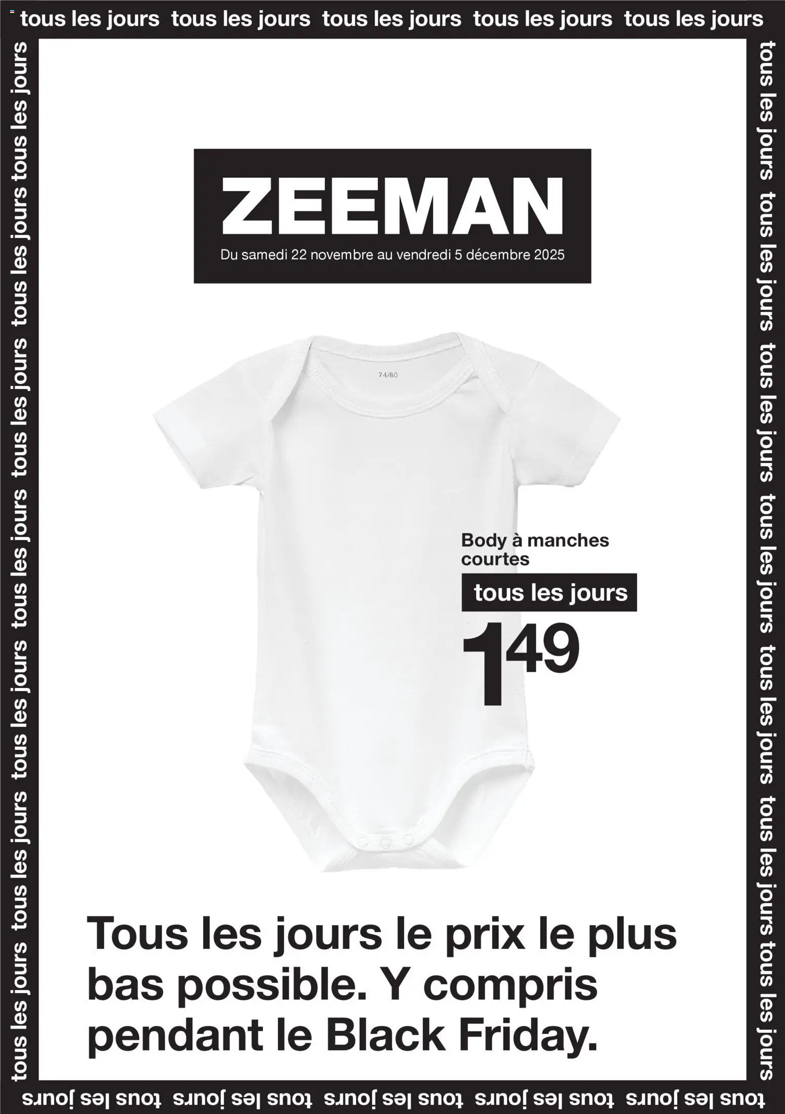Zeeman Black Friday