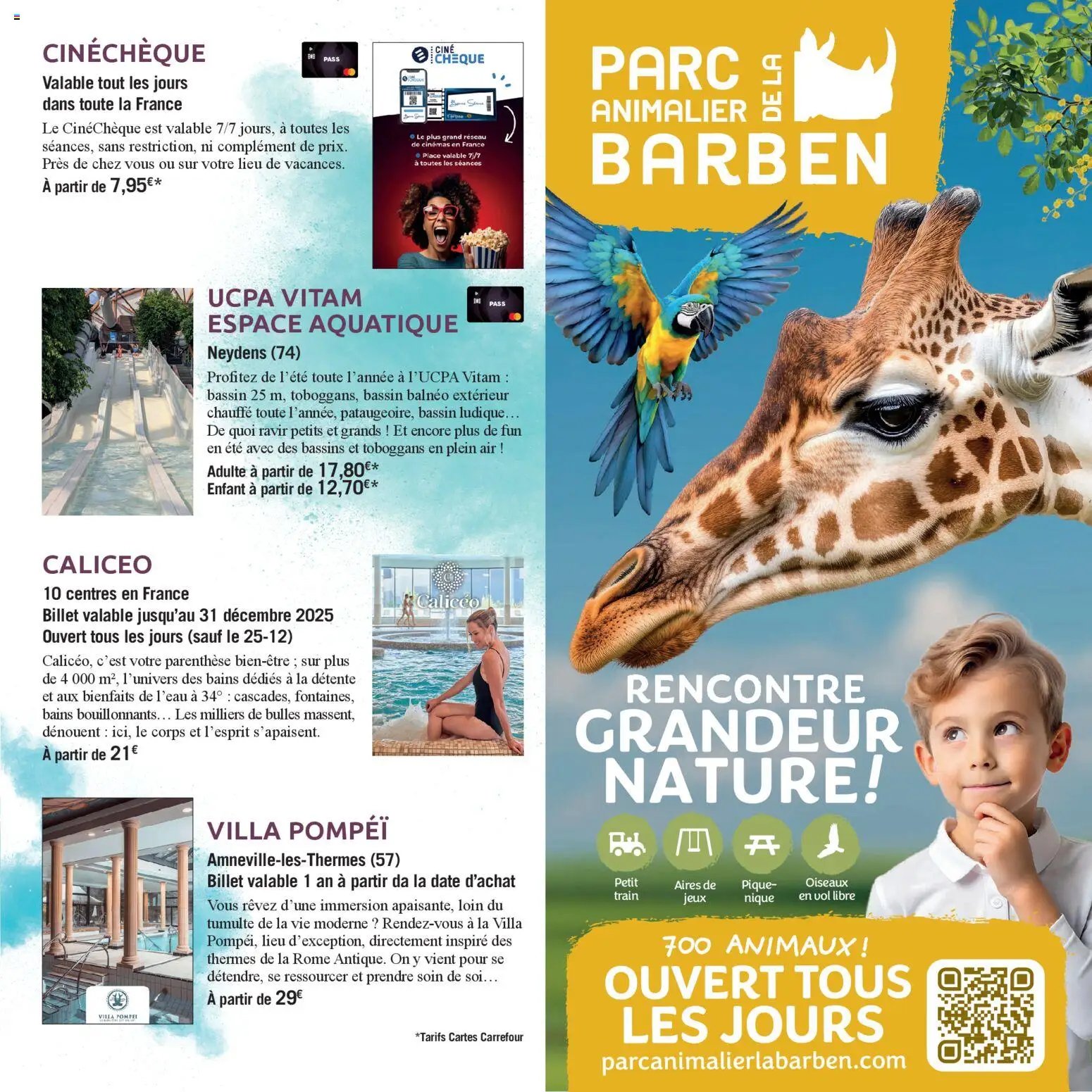 Carrefour City Le book de vos sorties (2025-10-01 - 2026-03-08)