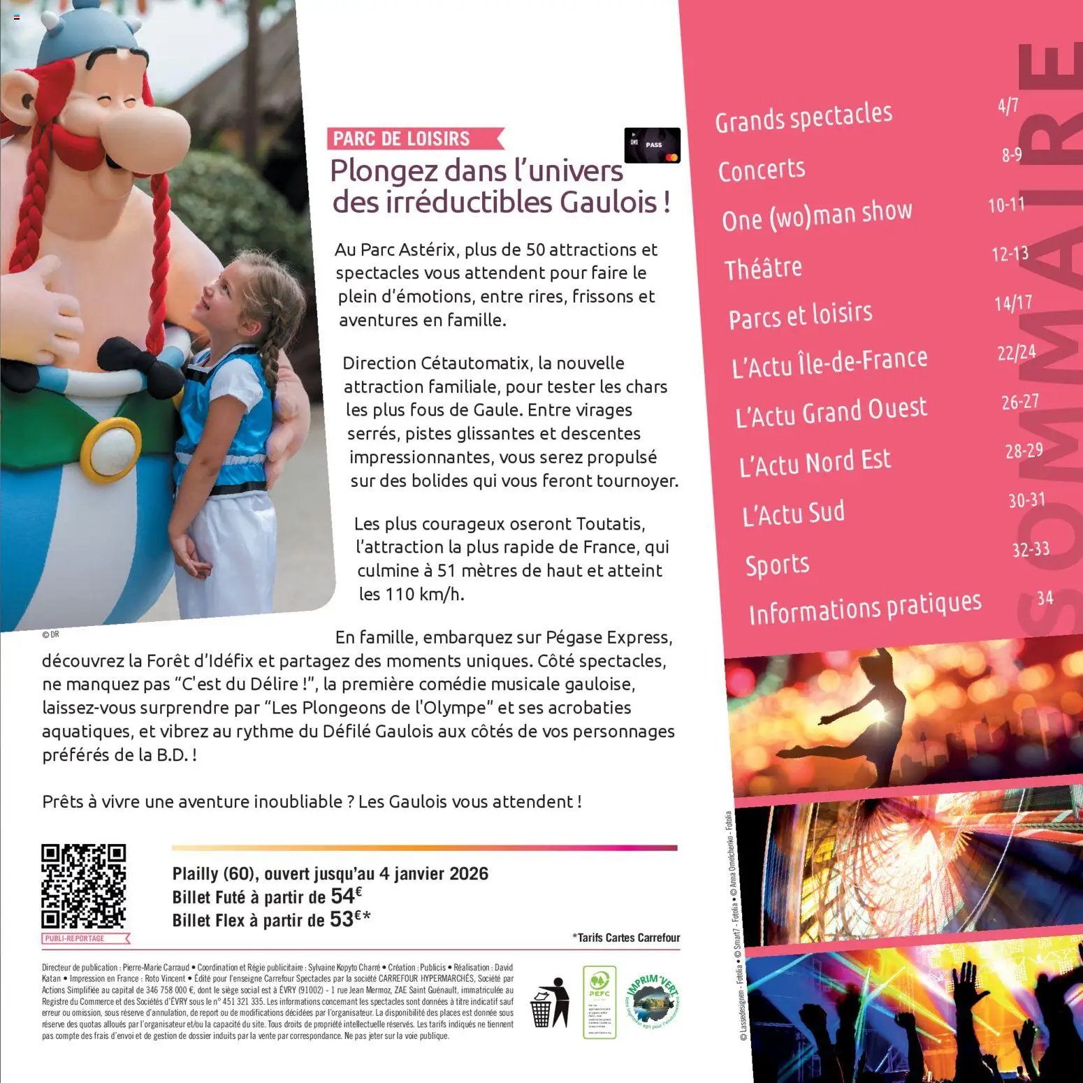 Carrefour City Le book de vos sorties