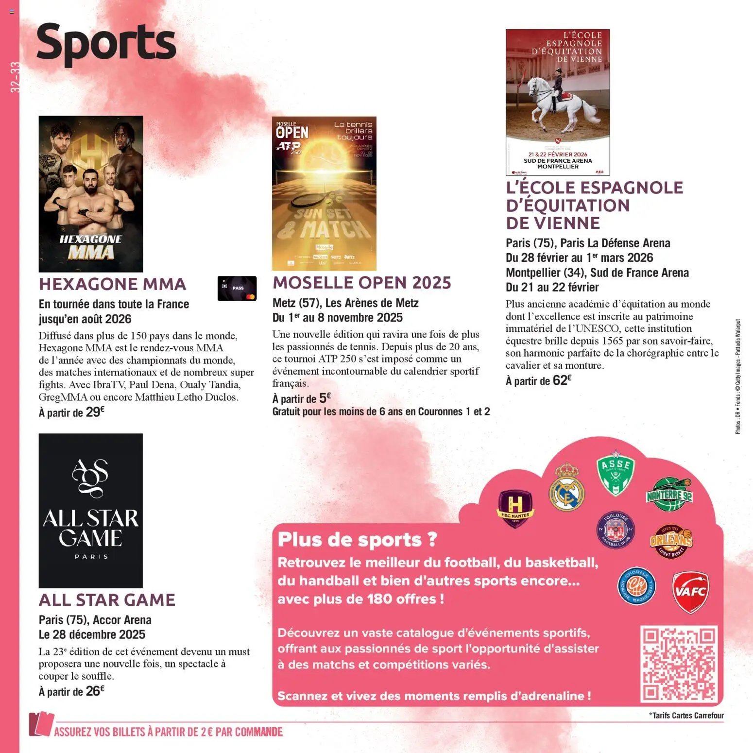 Carrefour City Le book de vos sorties