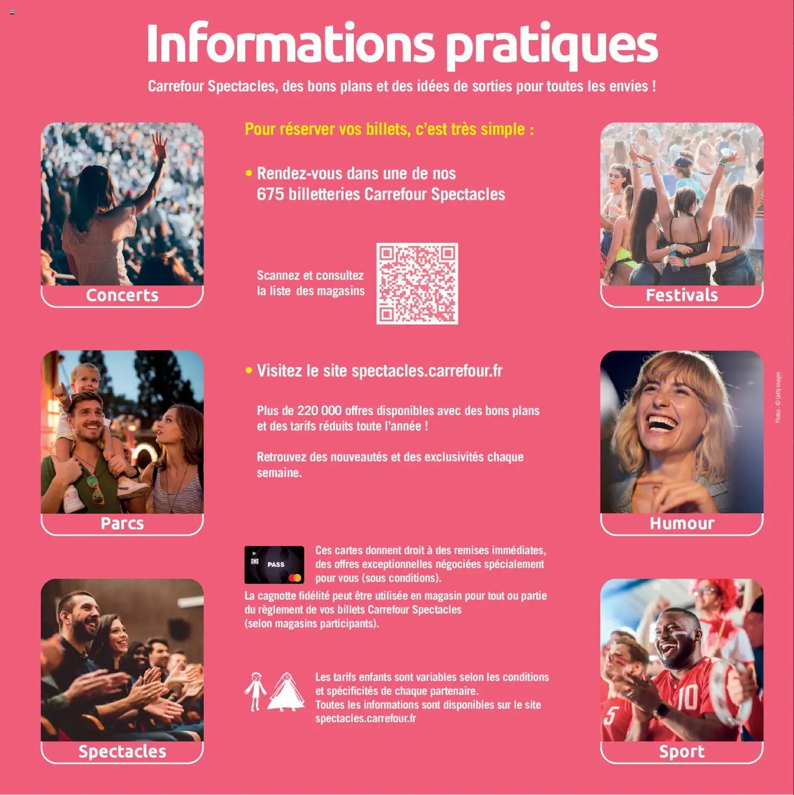 Carrefour City Le book de vos sorties