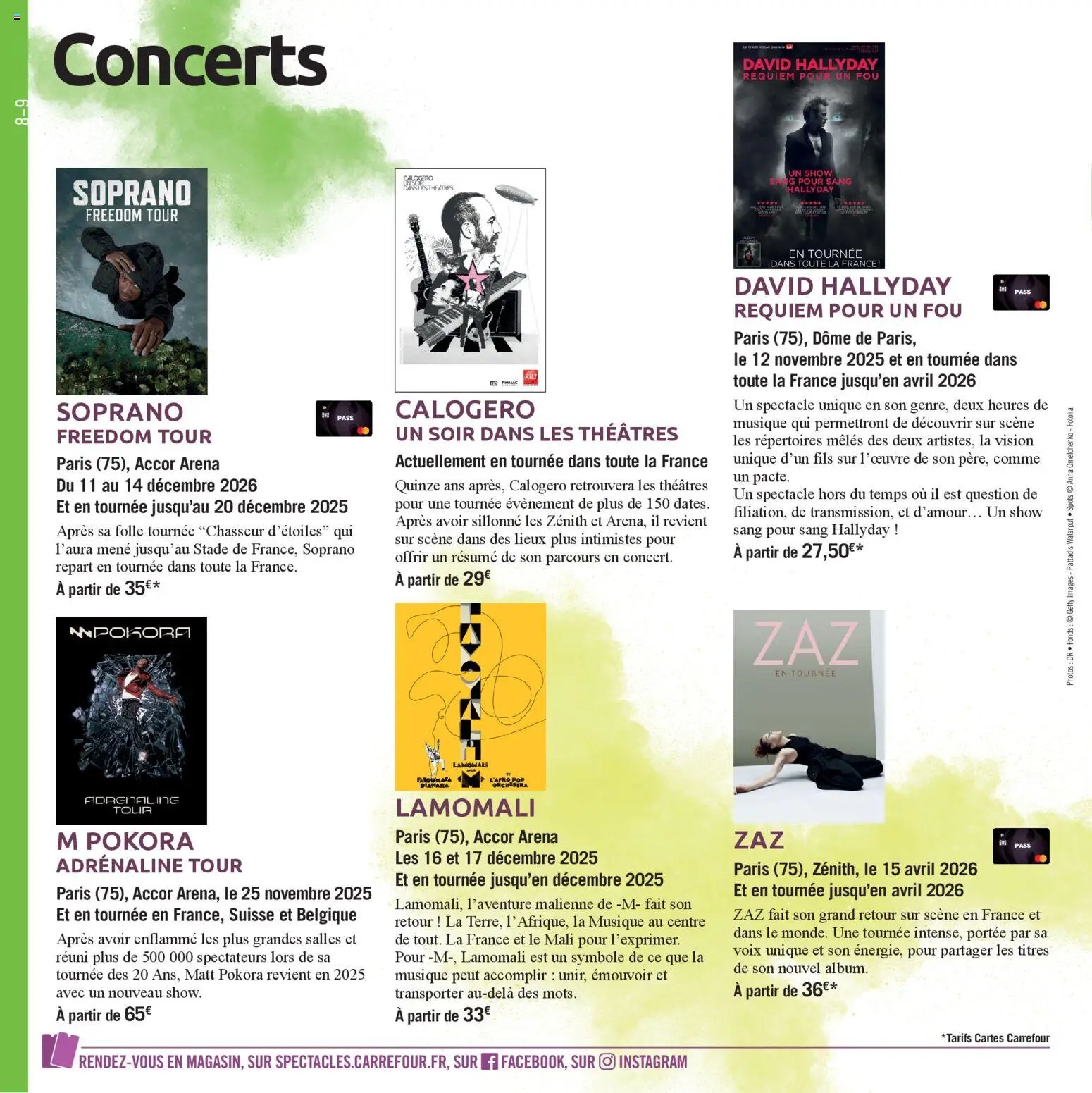 Carrefour City Le book de vos sorties