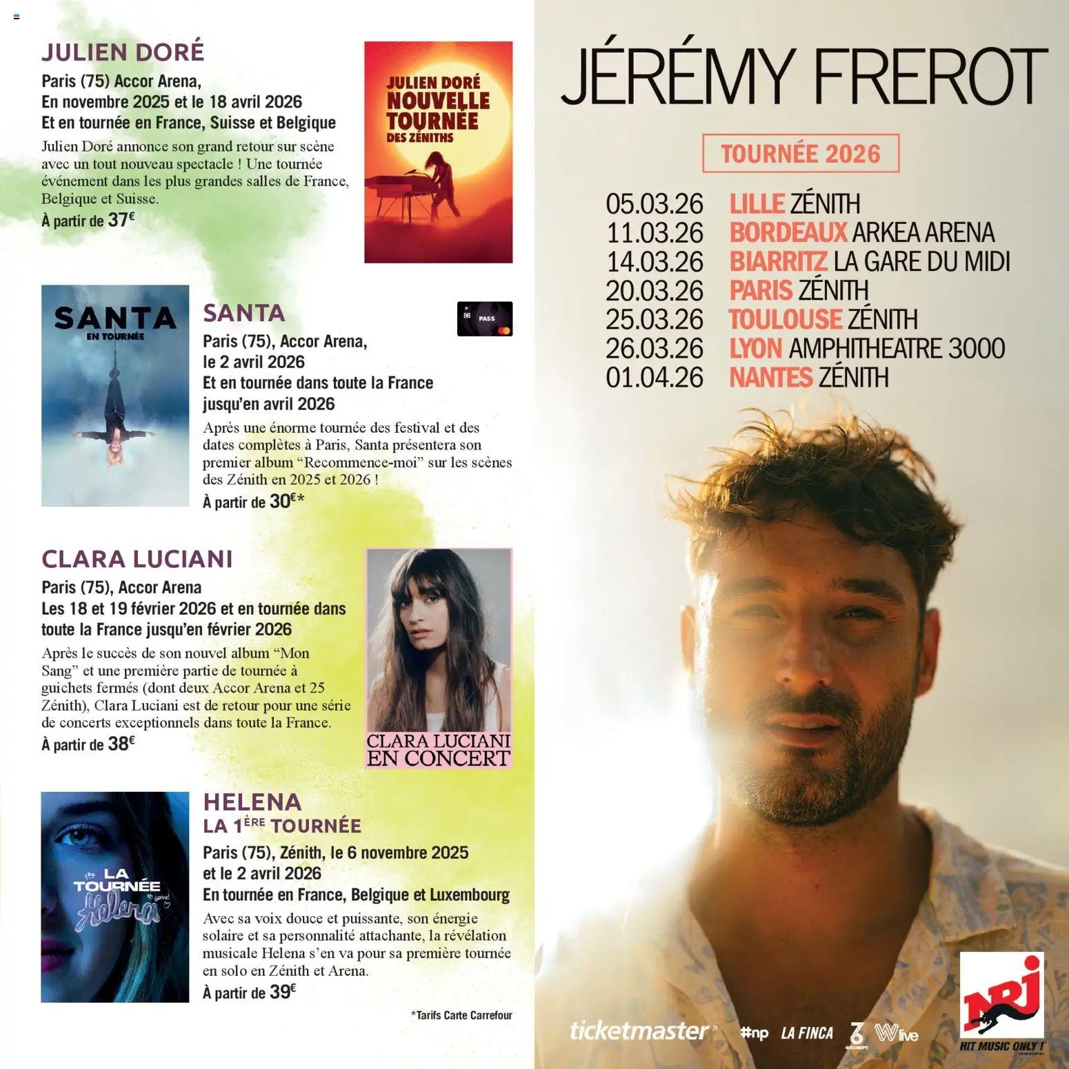 Carrefour City Le book de vos sorties