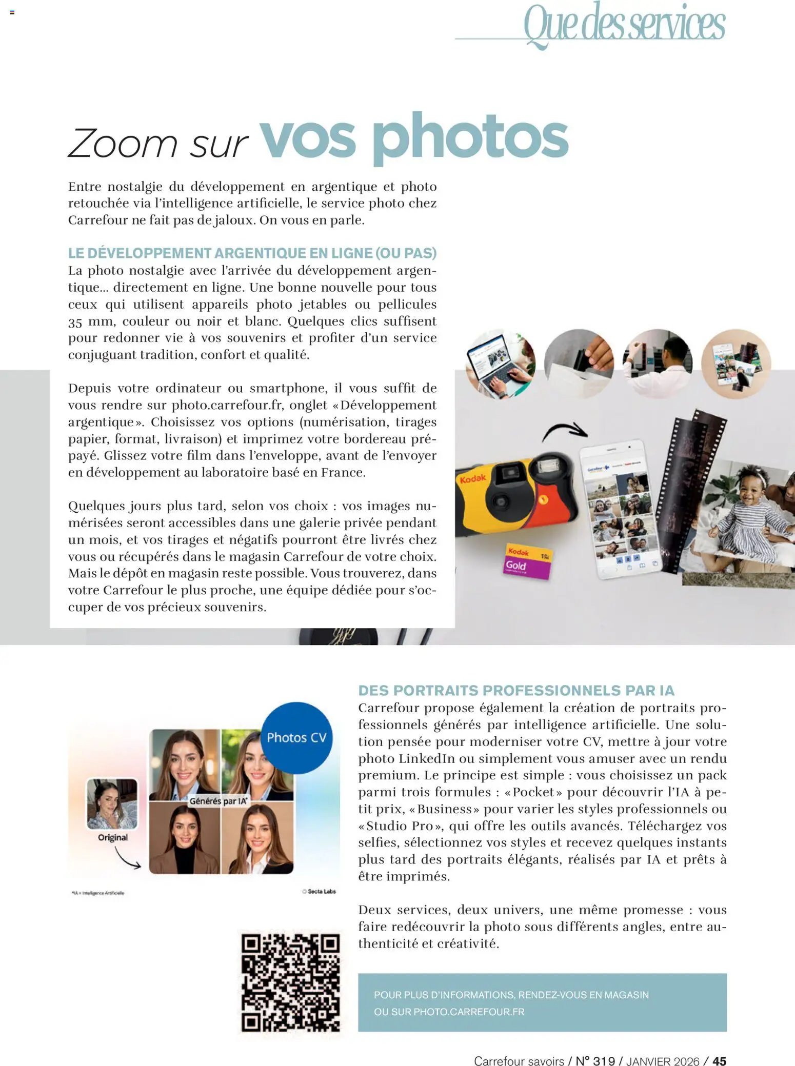 Carrefour contact Magazine