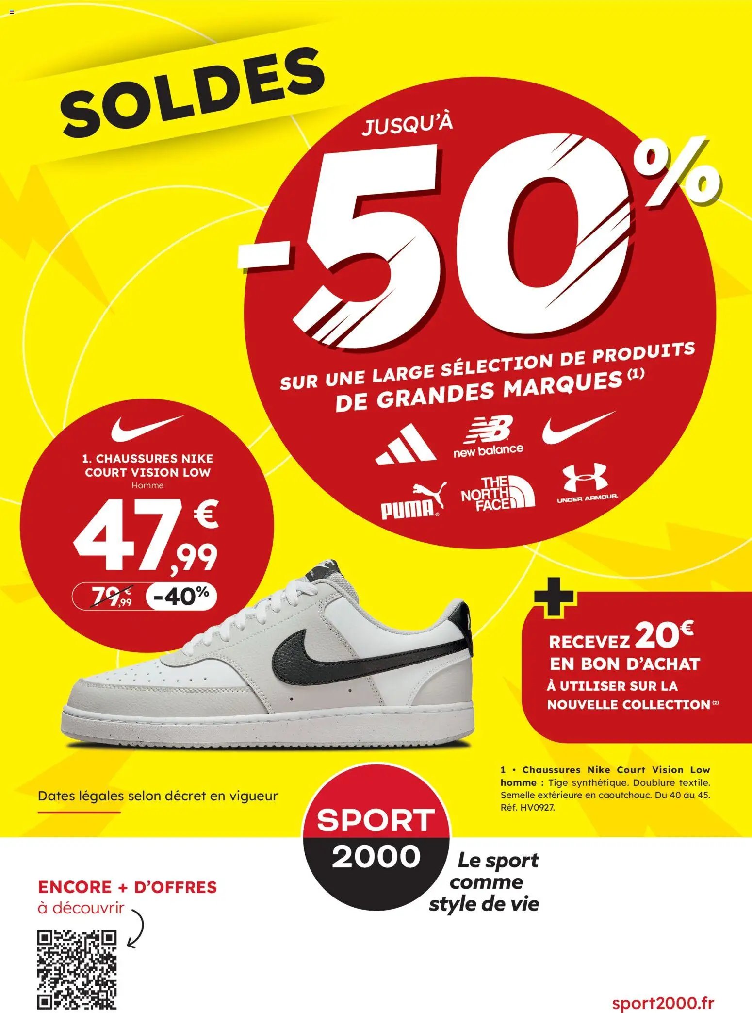 Sport 2000 soldes