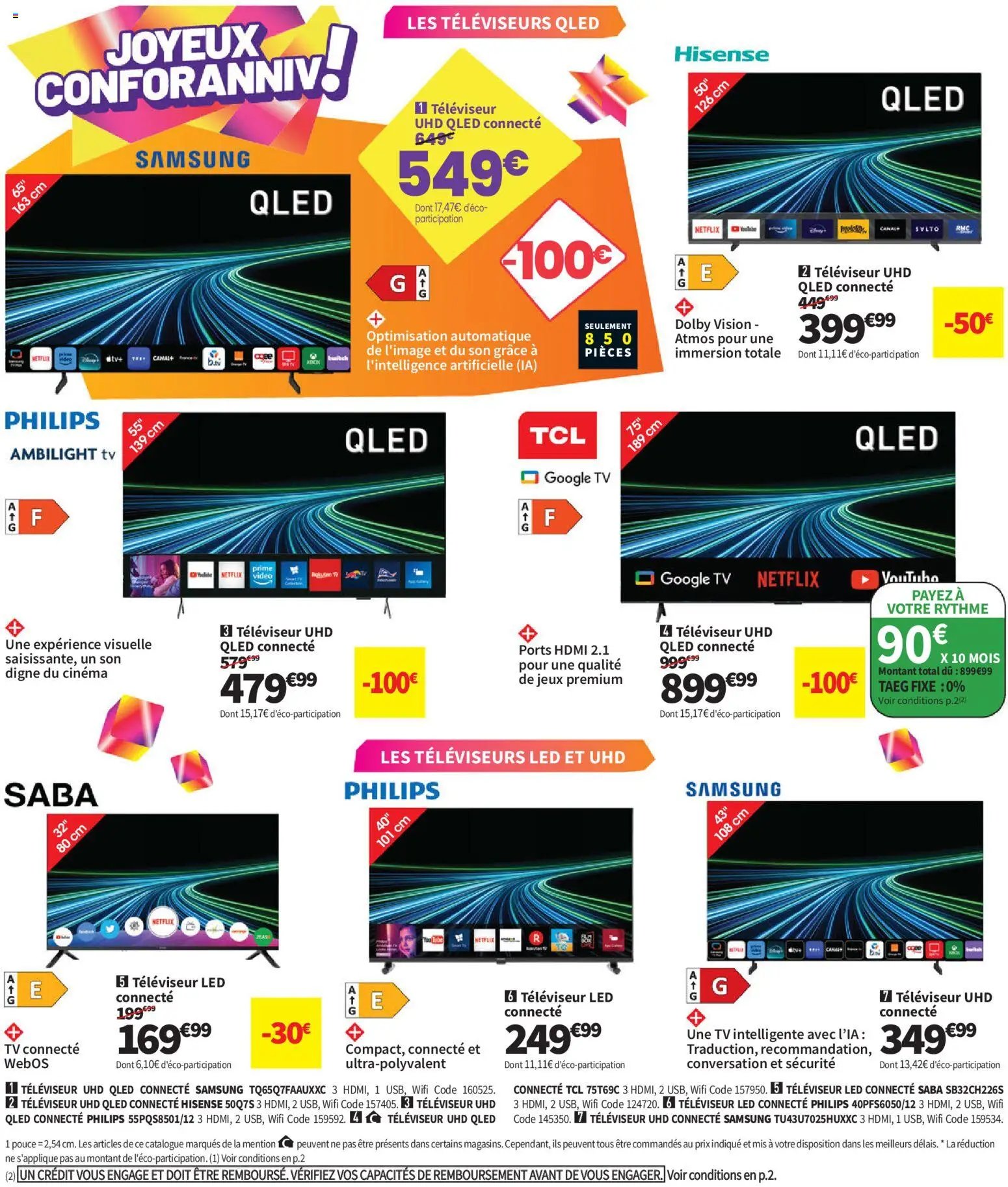 Conforama catalogue