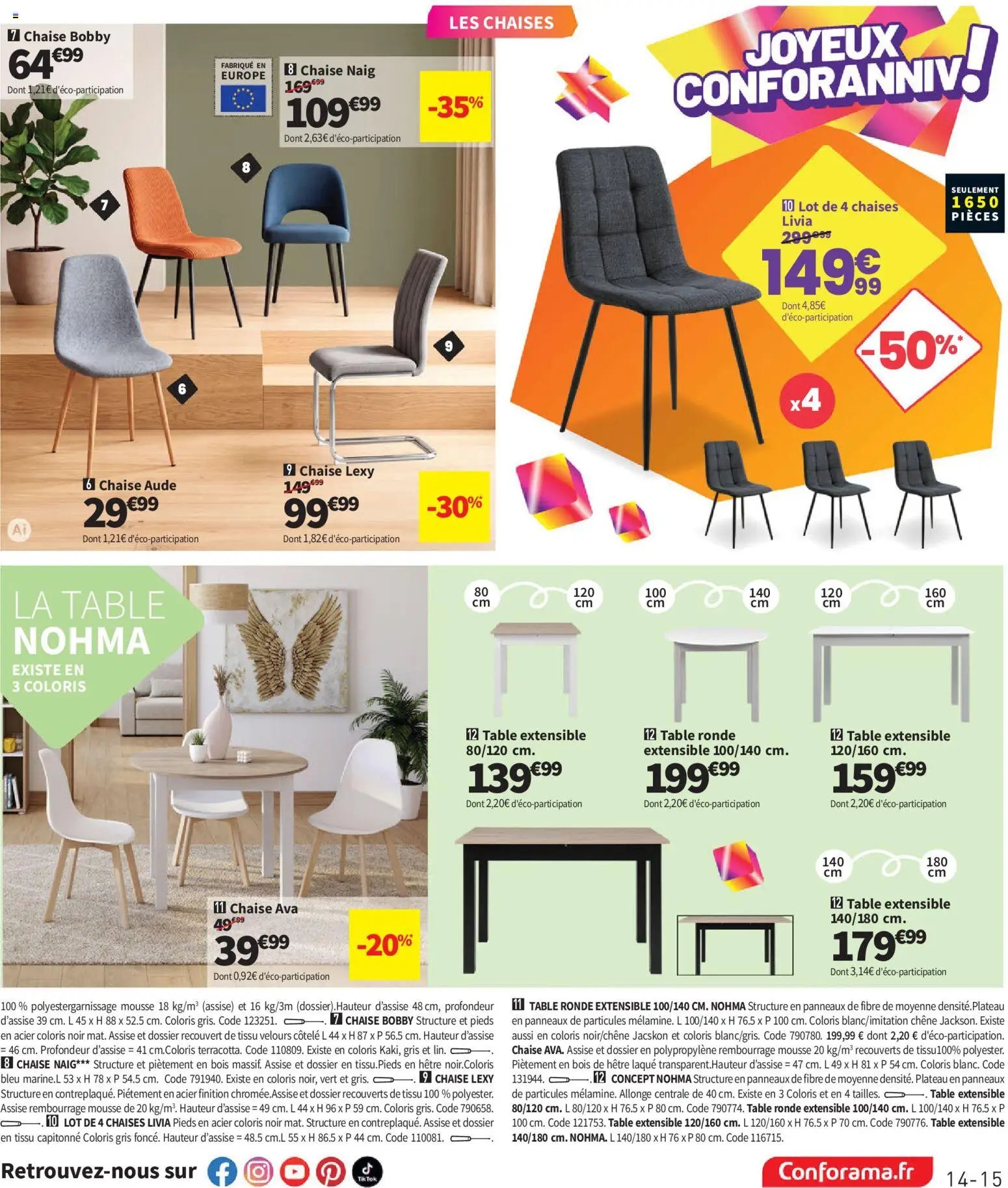 Conforama catalogue