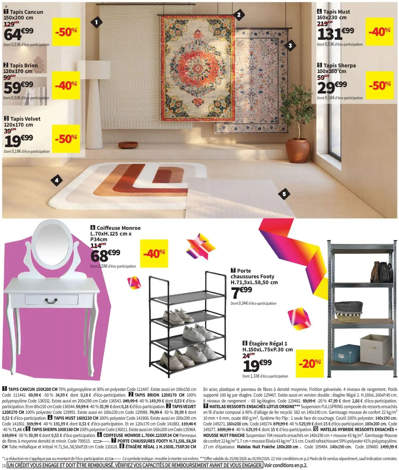 Conforama catalogue