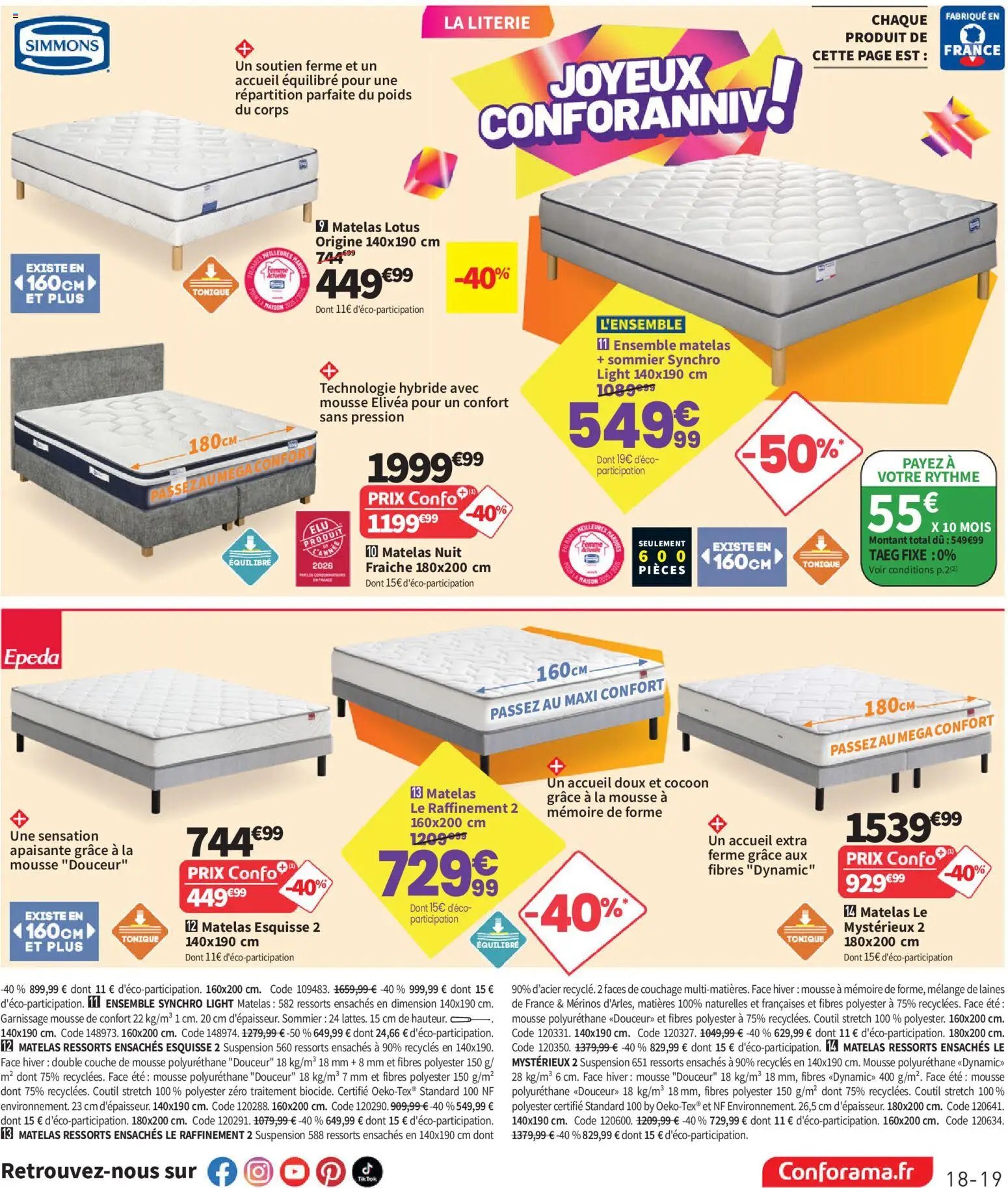 Conforama catalogue