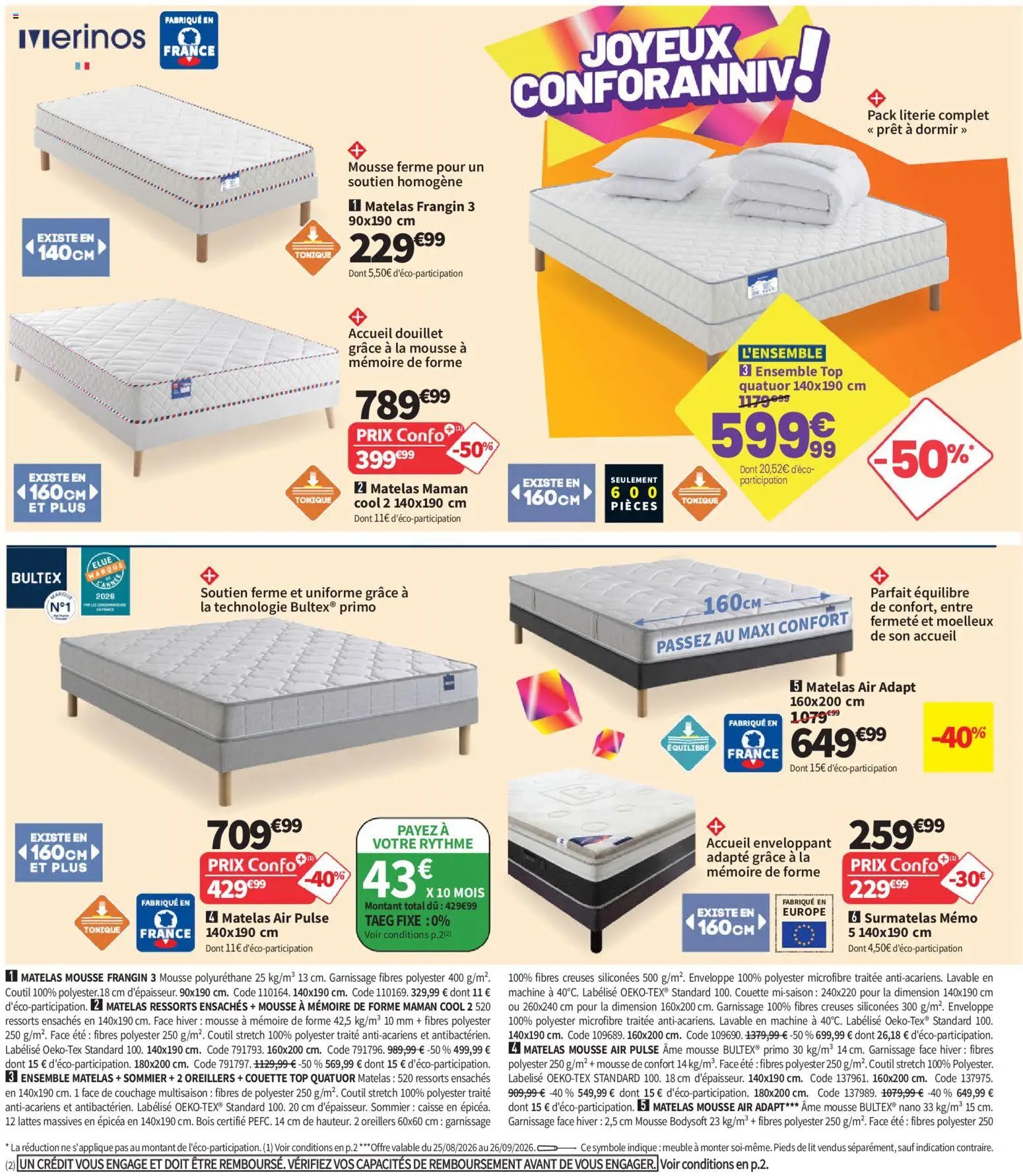 Conforama catalogue