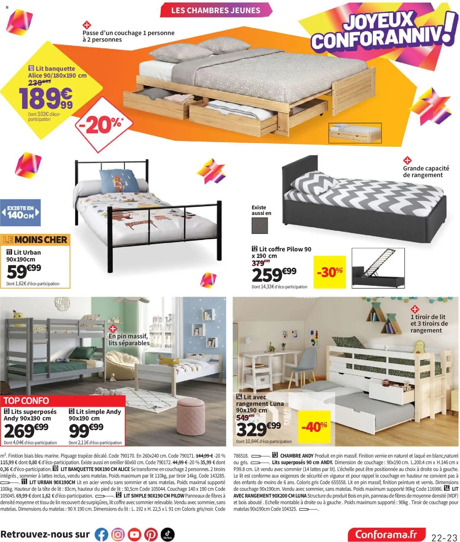Conforama catalogue