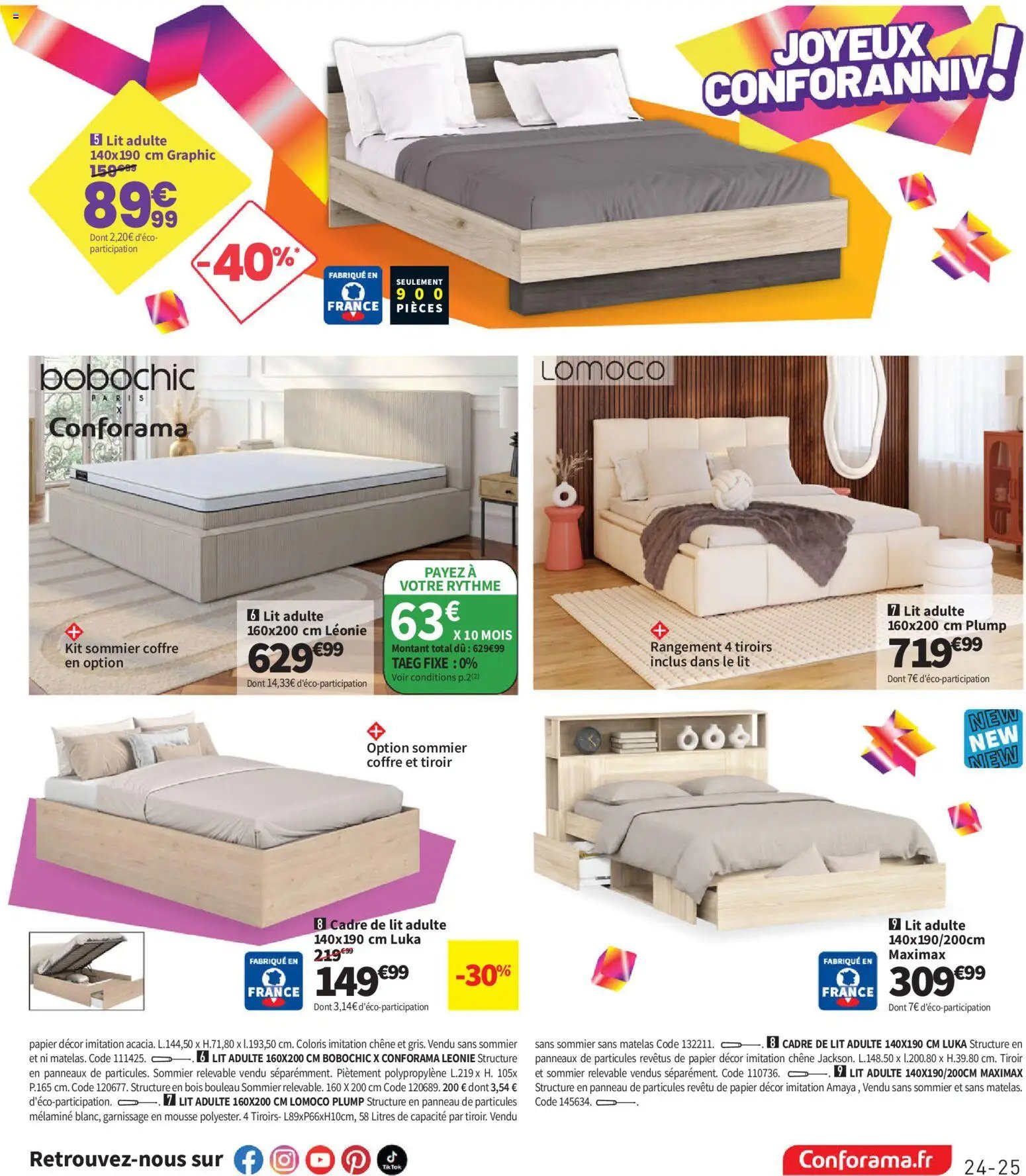 Conforama catalogue