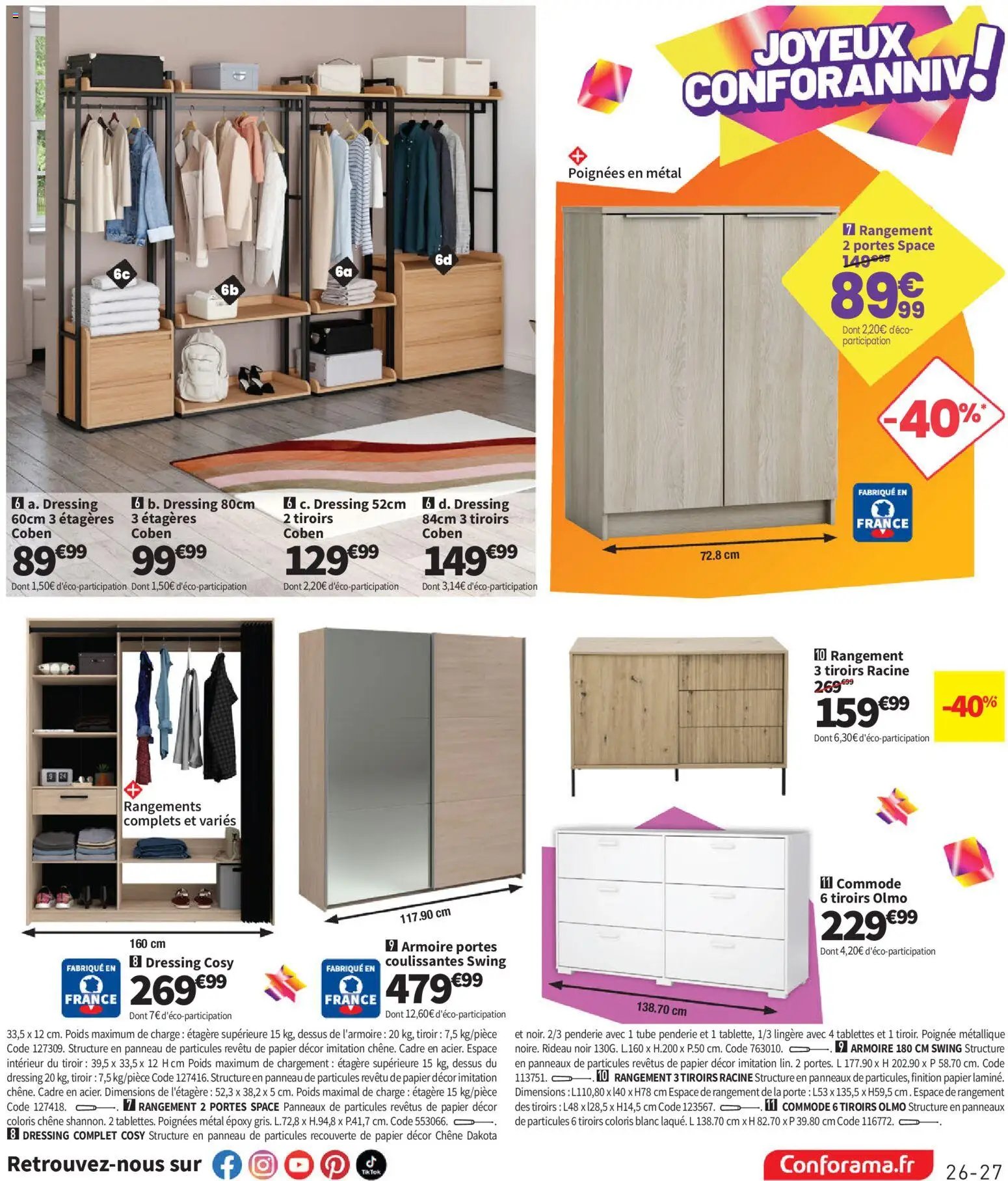 Conforama catalogue