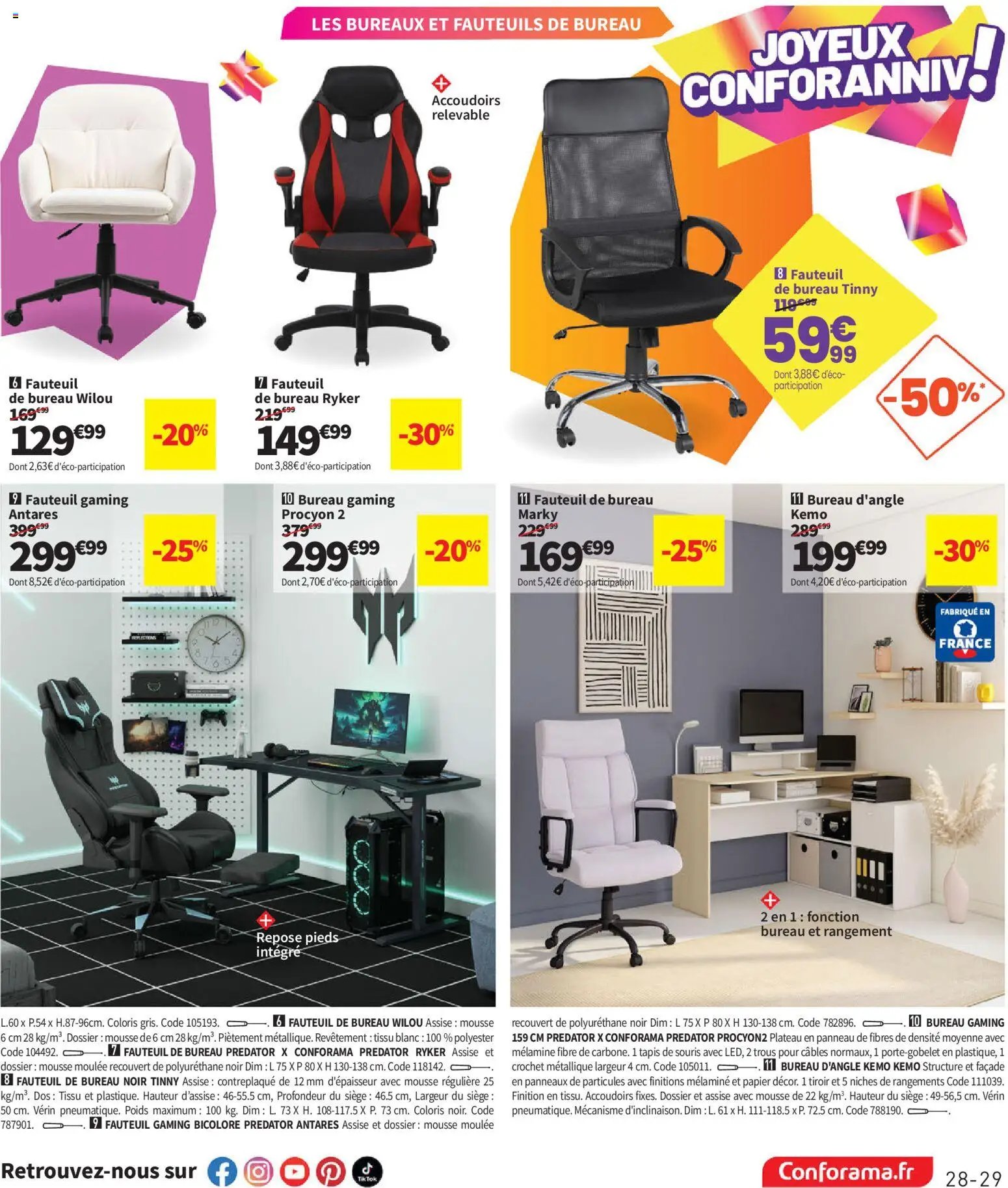 Conforama catalogue