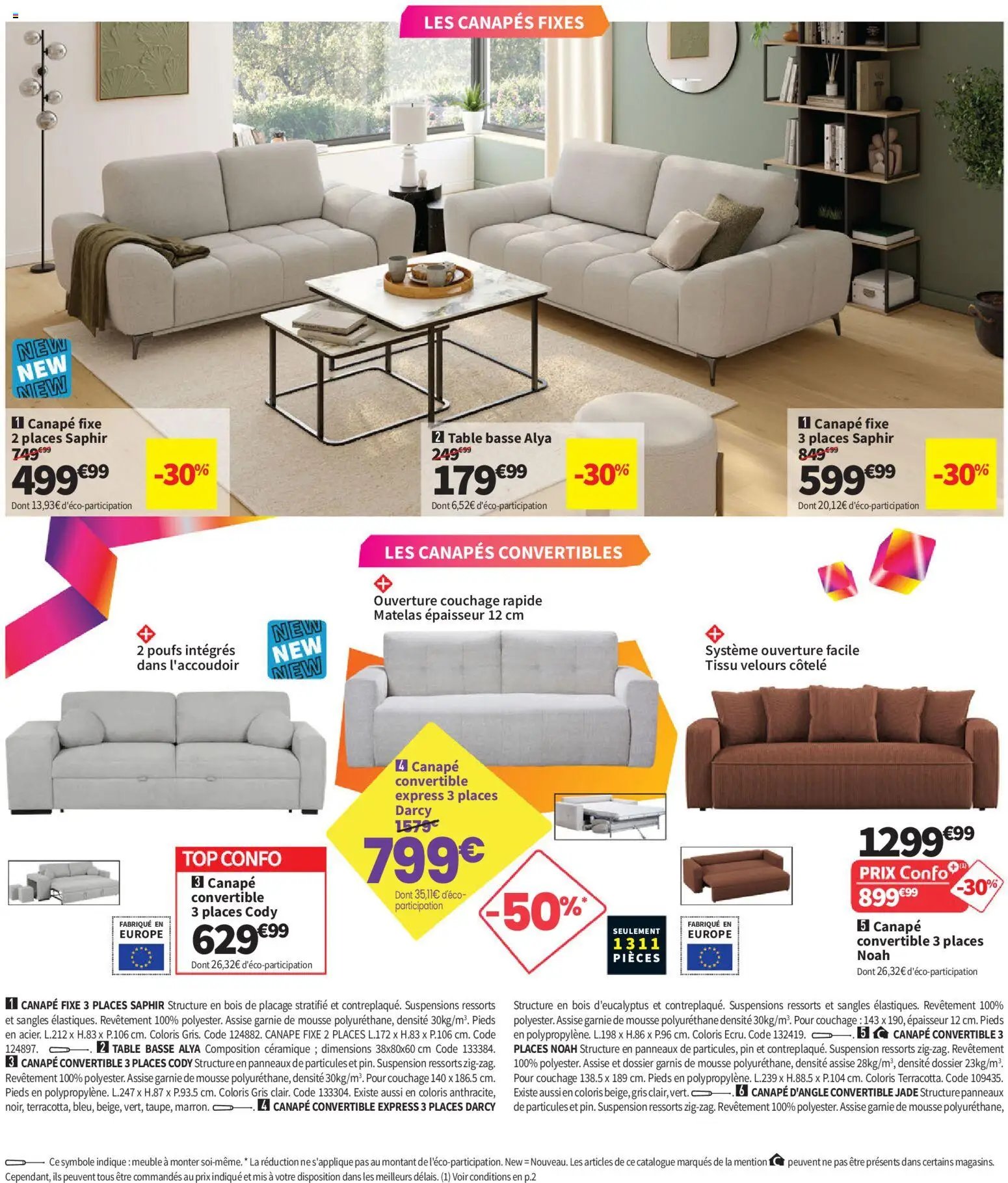 Conforama catalogue