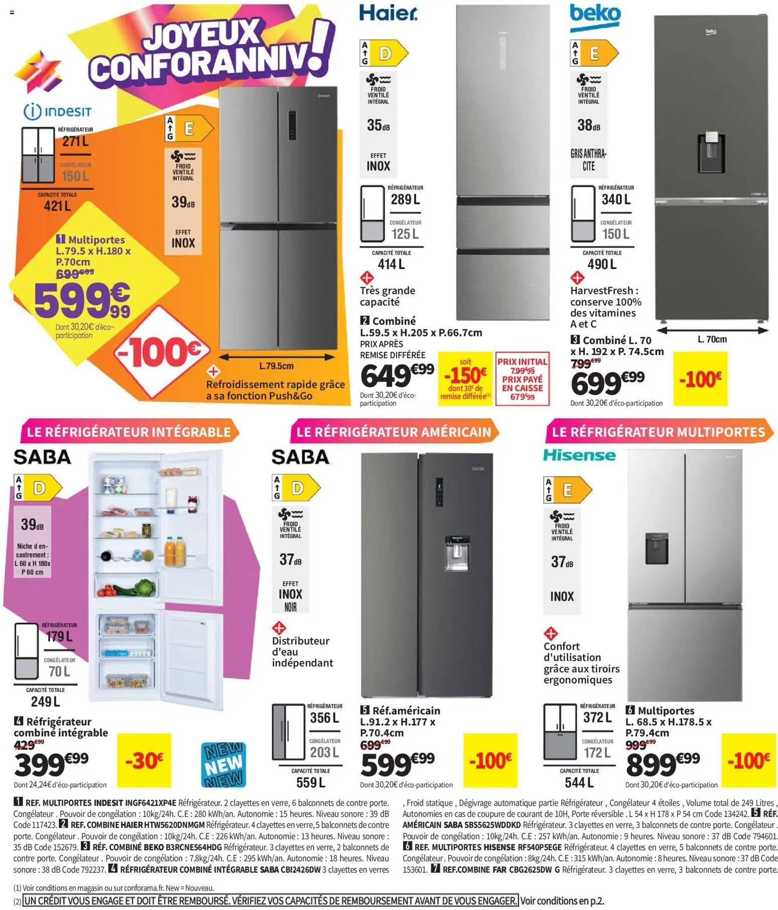 Conforama catalogue