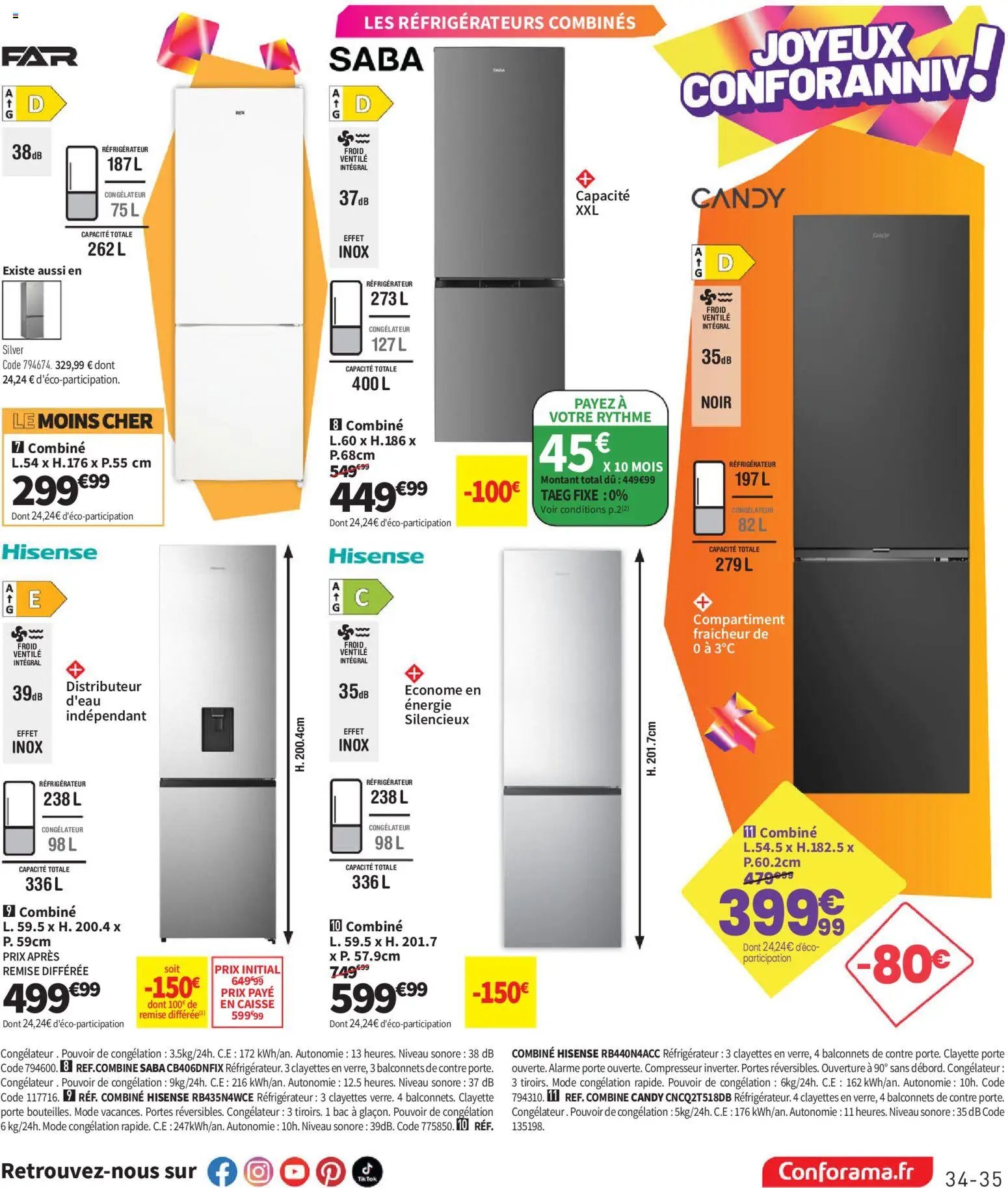 Conforama catalogue