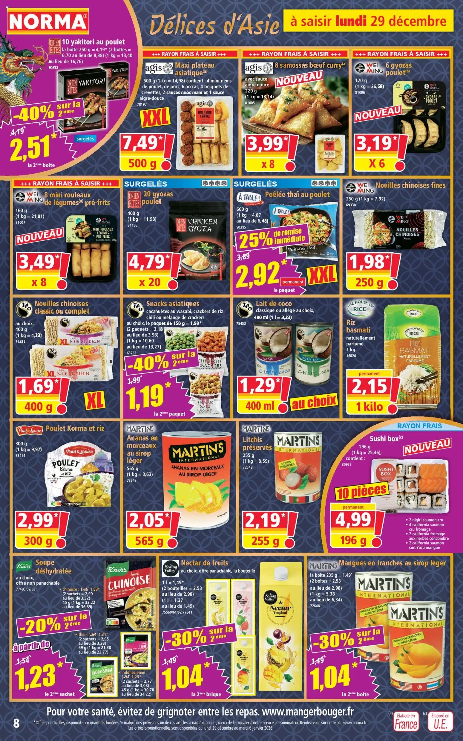 Norma catalogue (2025-12-29 - 2025-12-31)