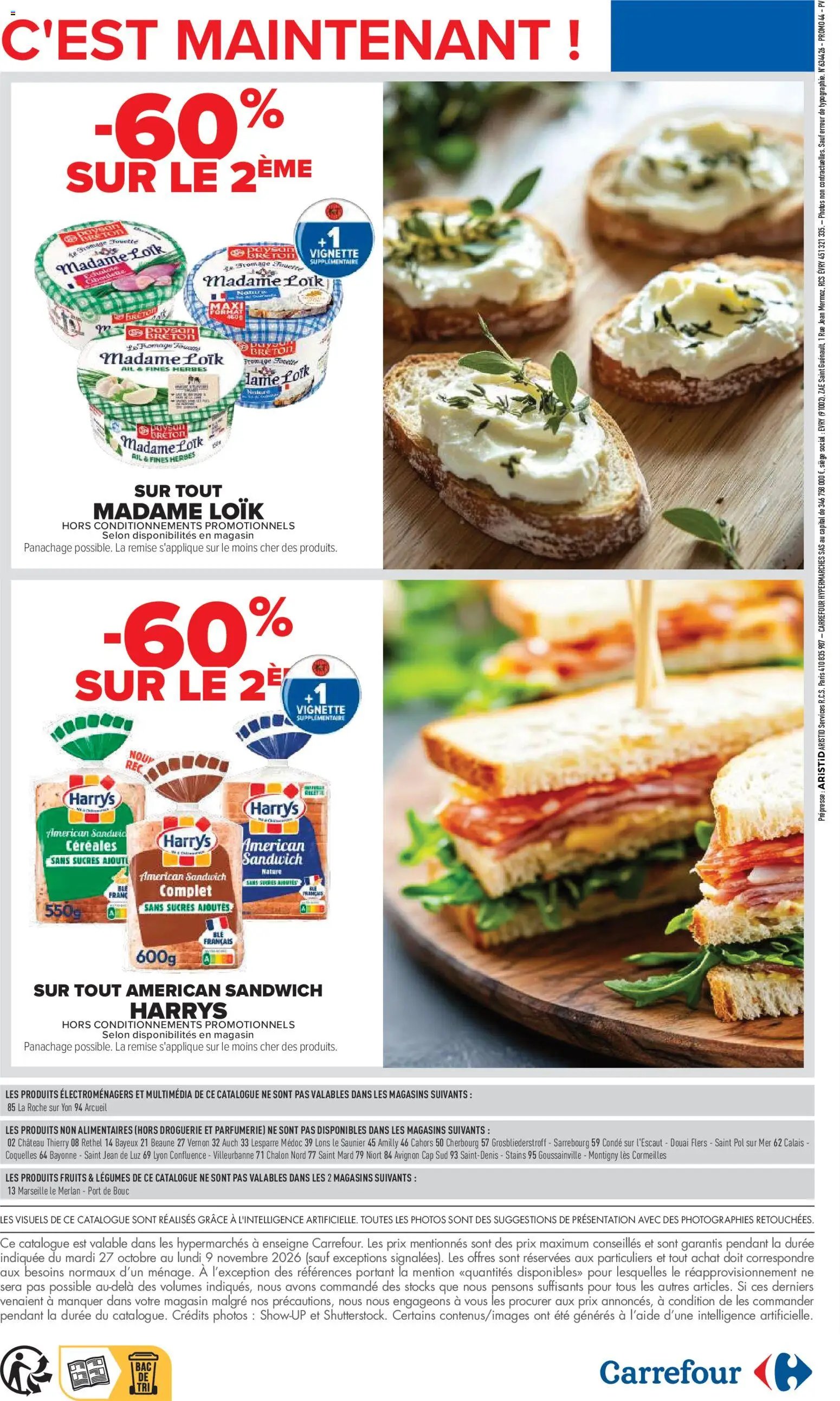 Carrefour Vos promos du quotidien
