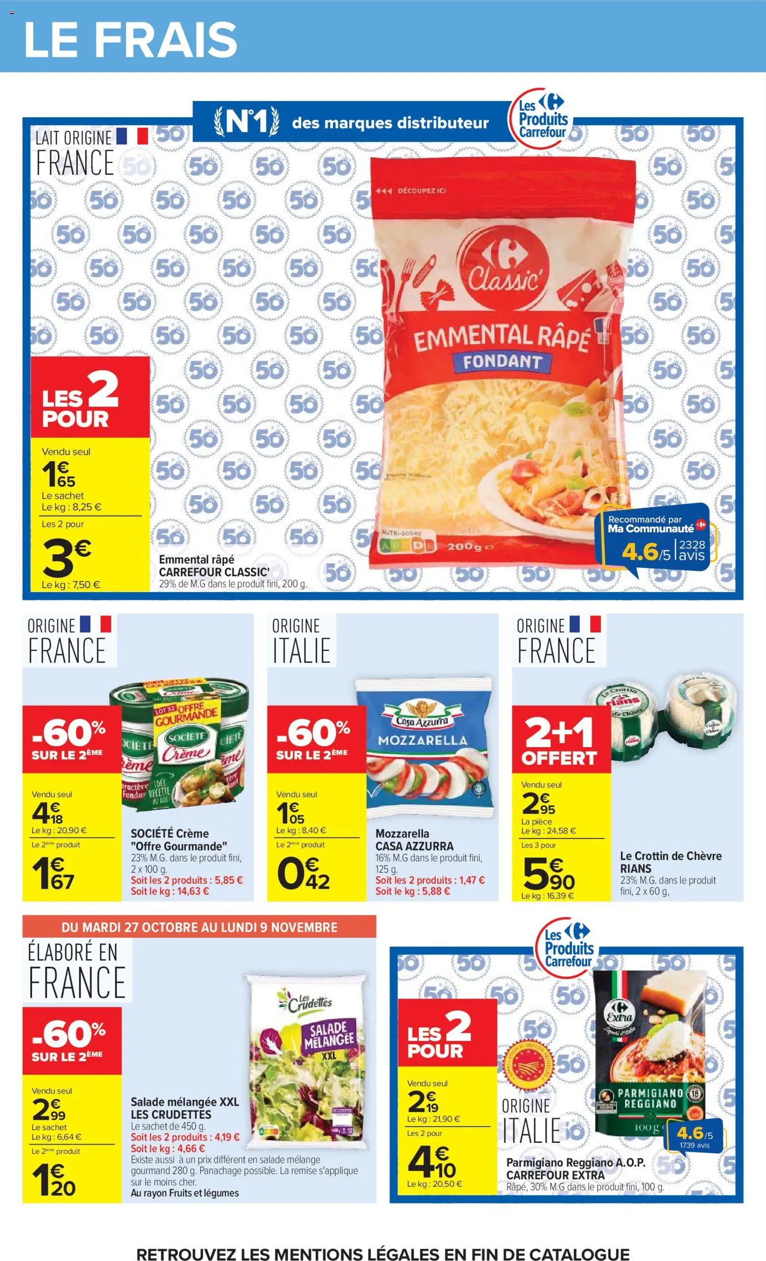 Carrefour Vos promos du quotidien