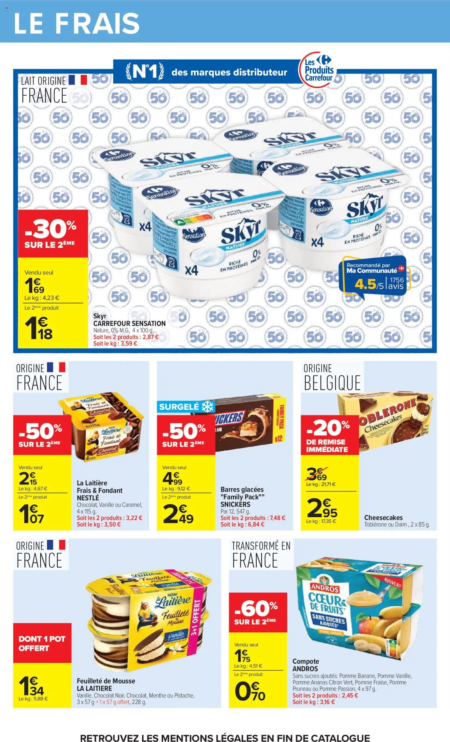 Carrefour Vos promos du quotidien