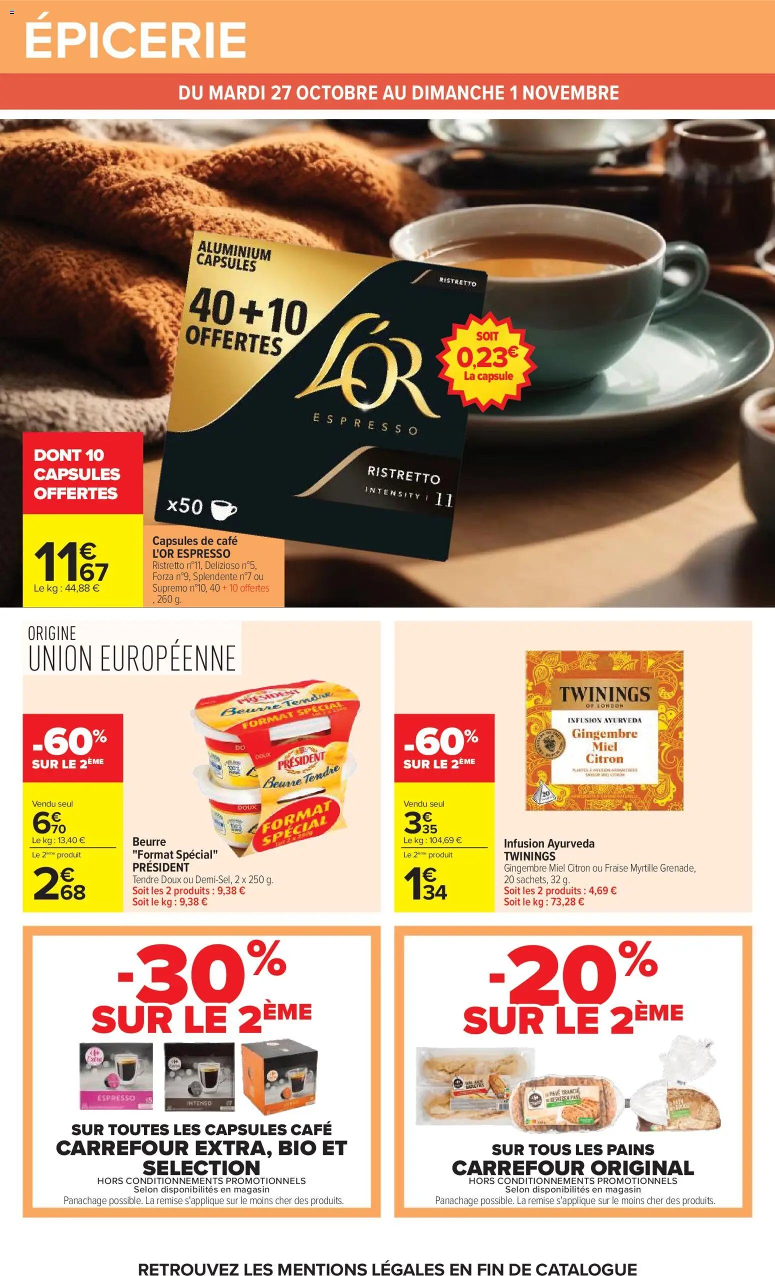 Carrefour Vos promos du quotidien