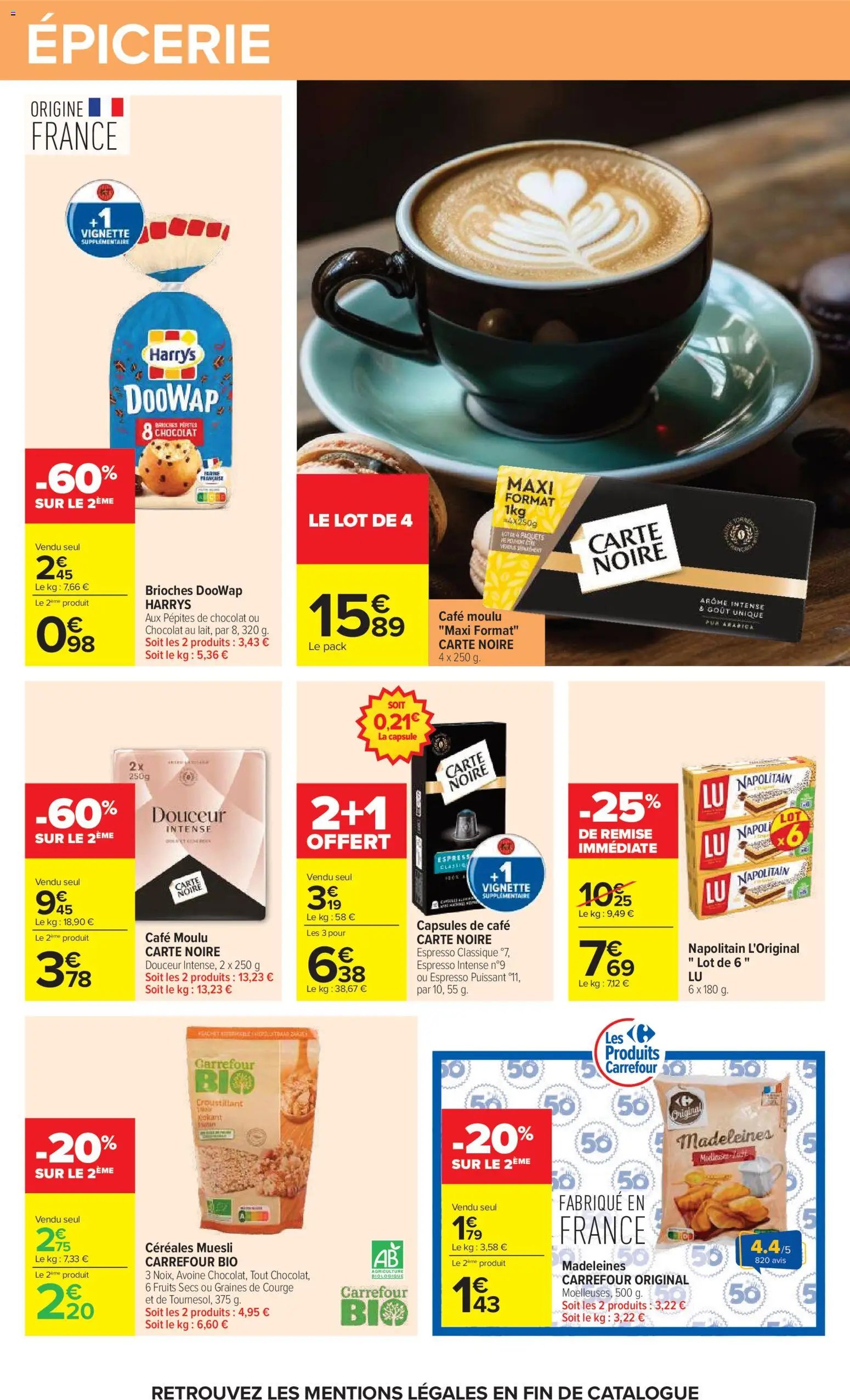 Carrefour Vos promos du quotidien