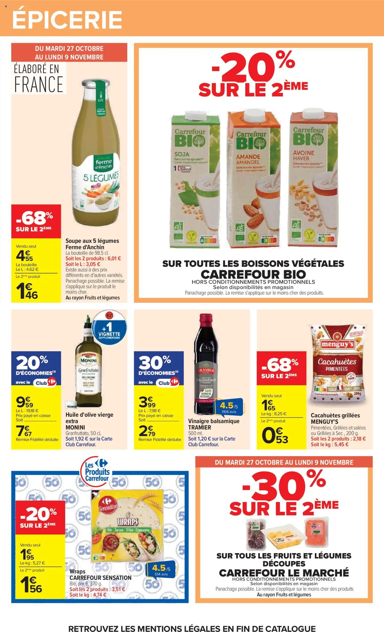 Carrefour Vos promos du quotidien