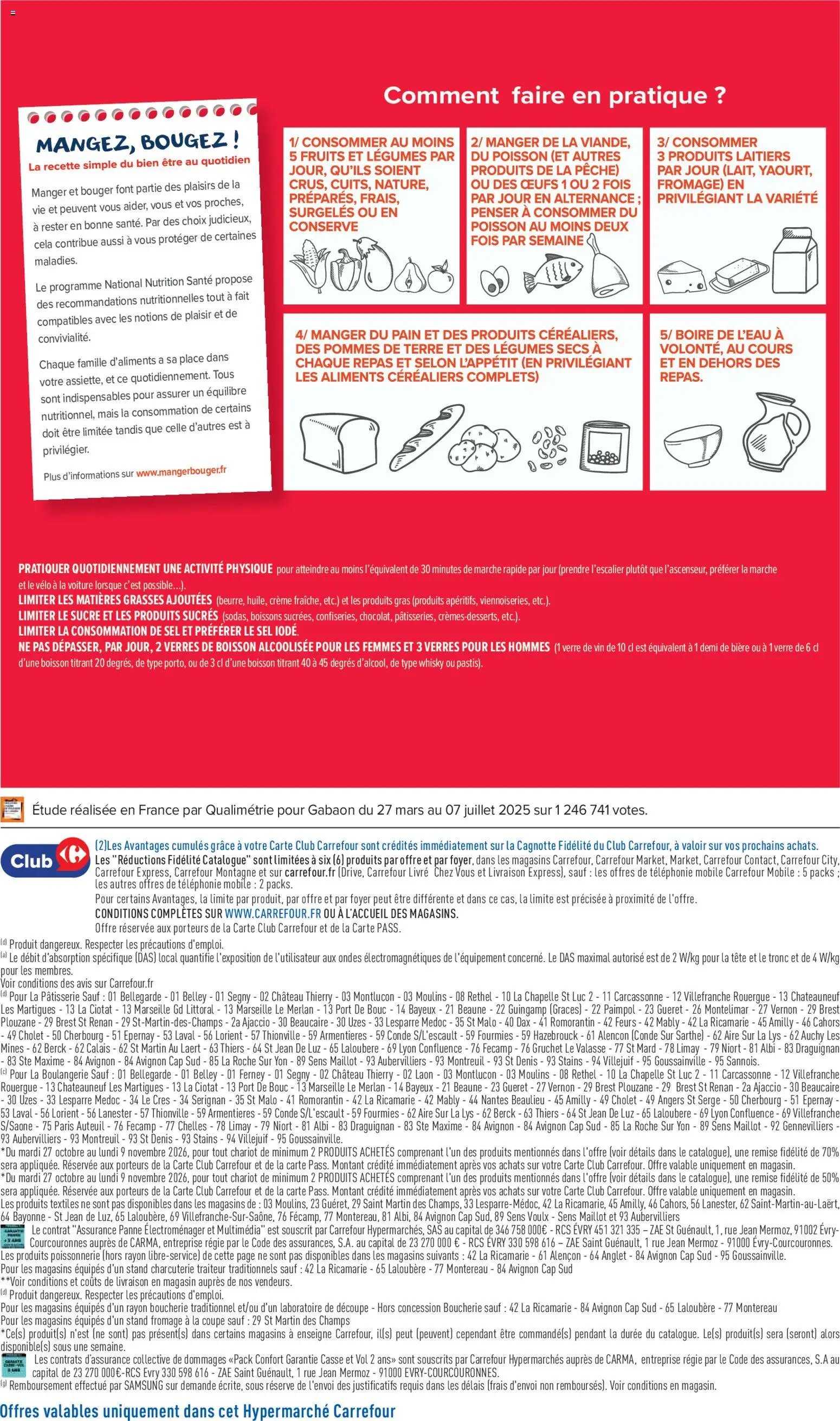 Carrefour Vos promos du quotidien