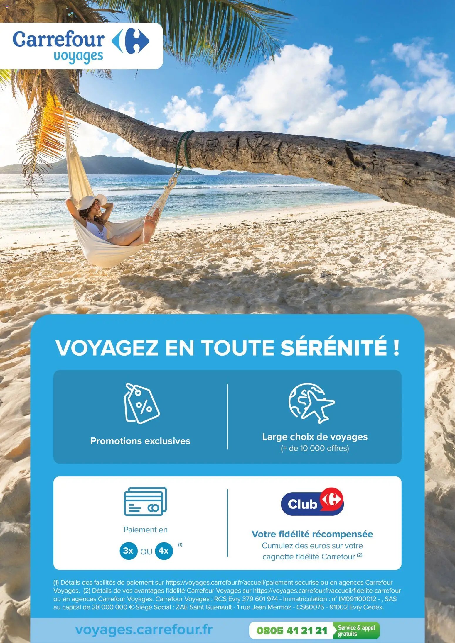Carrefour contact Reservez tôt vos vacances d’ete 