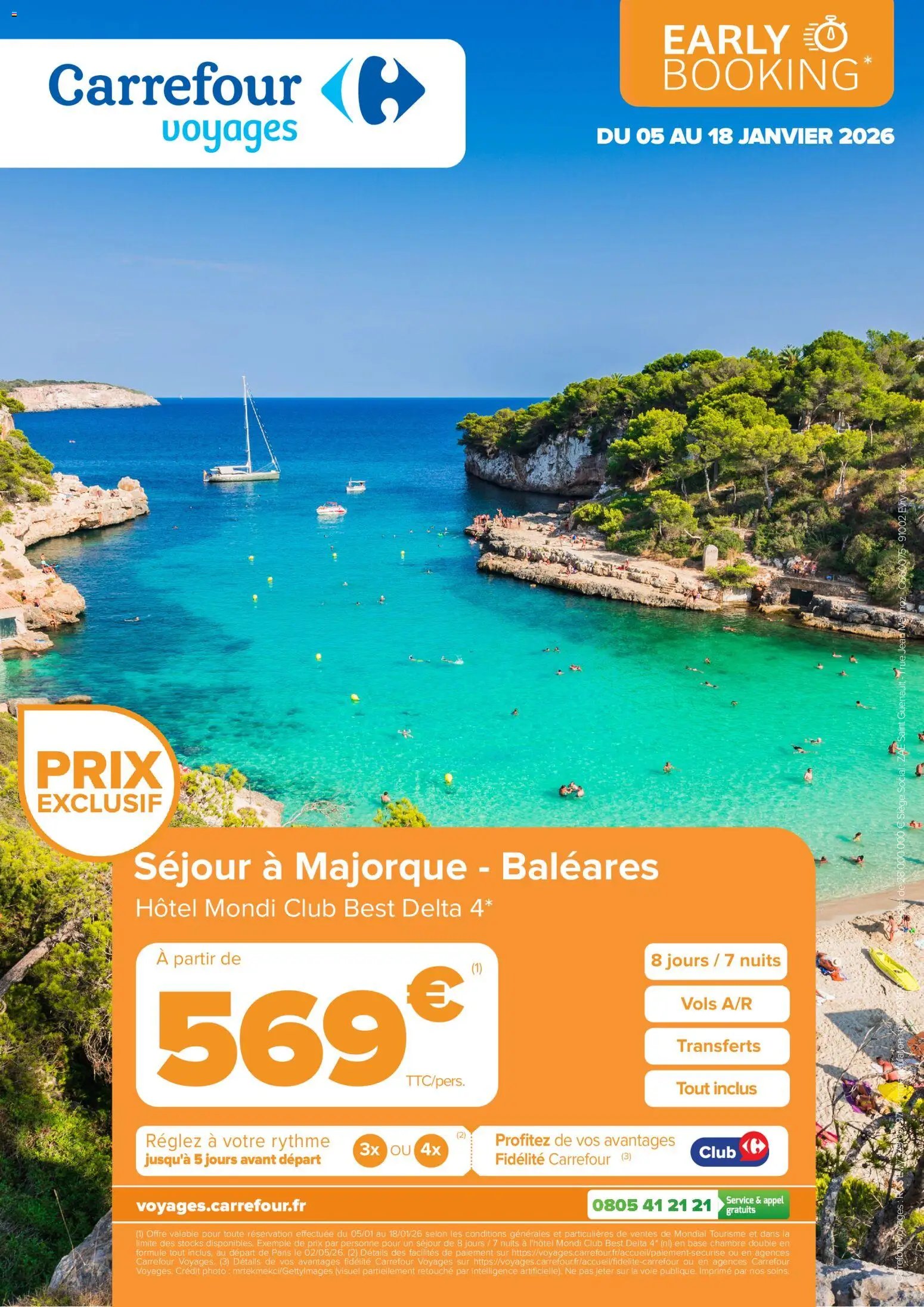 Carrefour contact Reservez tôt vos vacances d’ete 