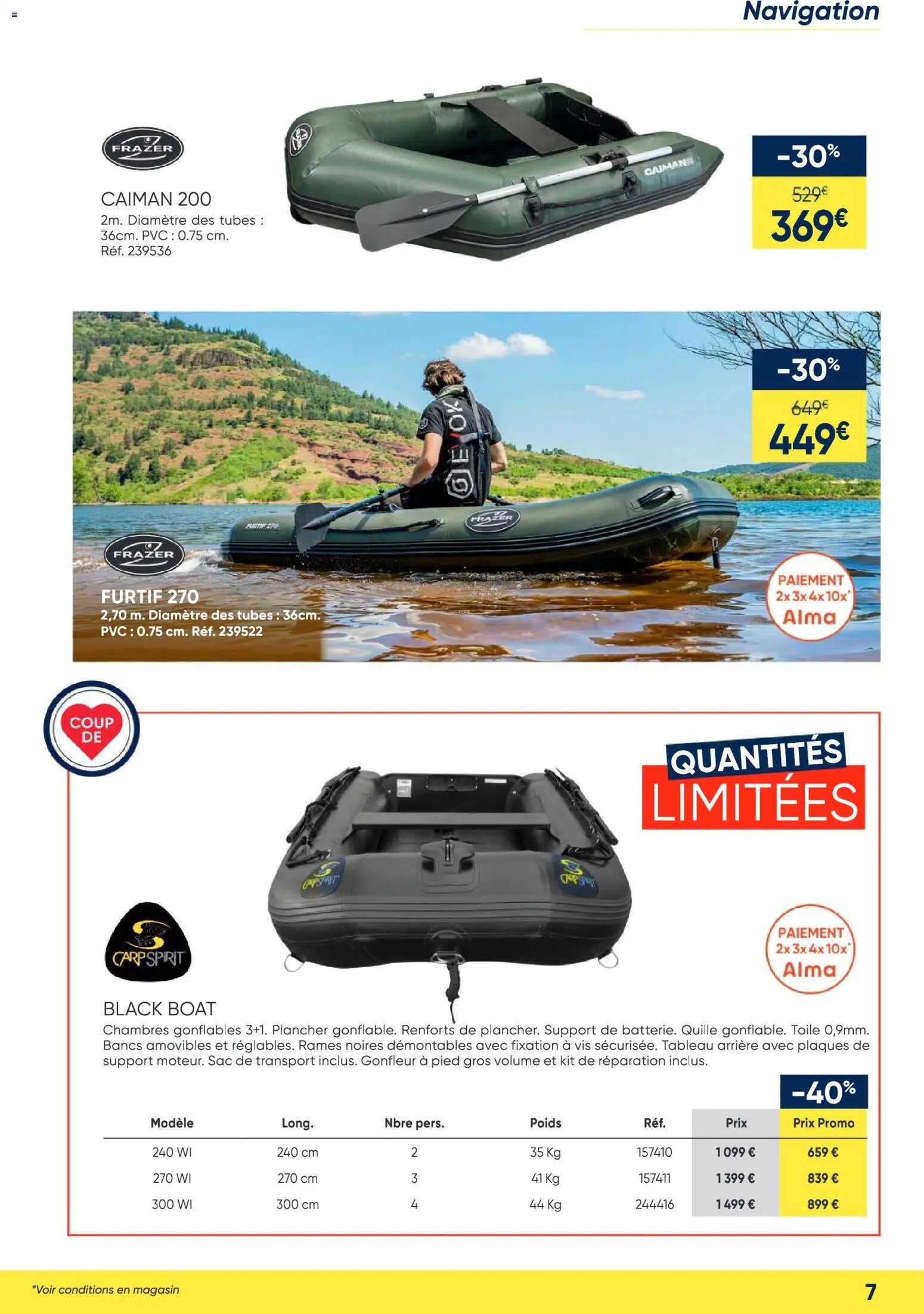 Pacific Pêche catalogue