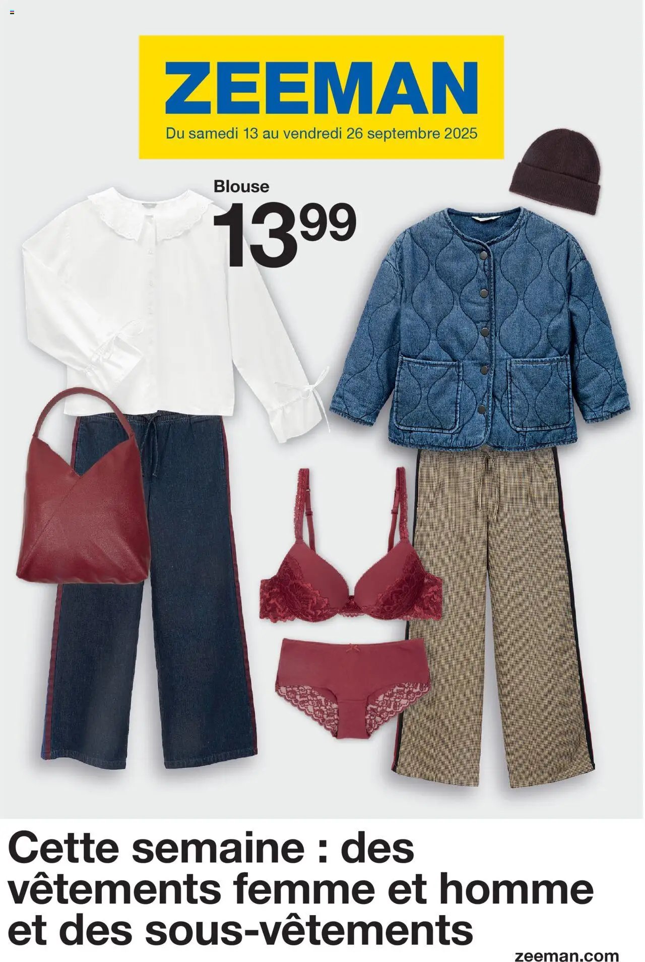 Zeeman catalogue Automne (2025-09-13 - 2025-09-26)