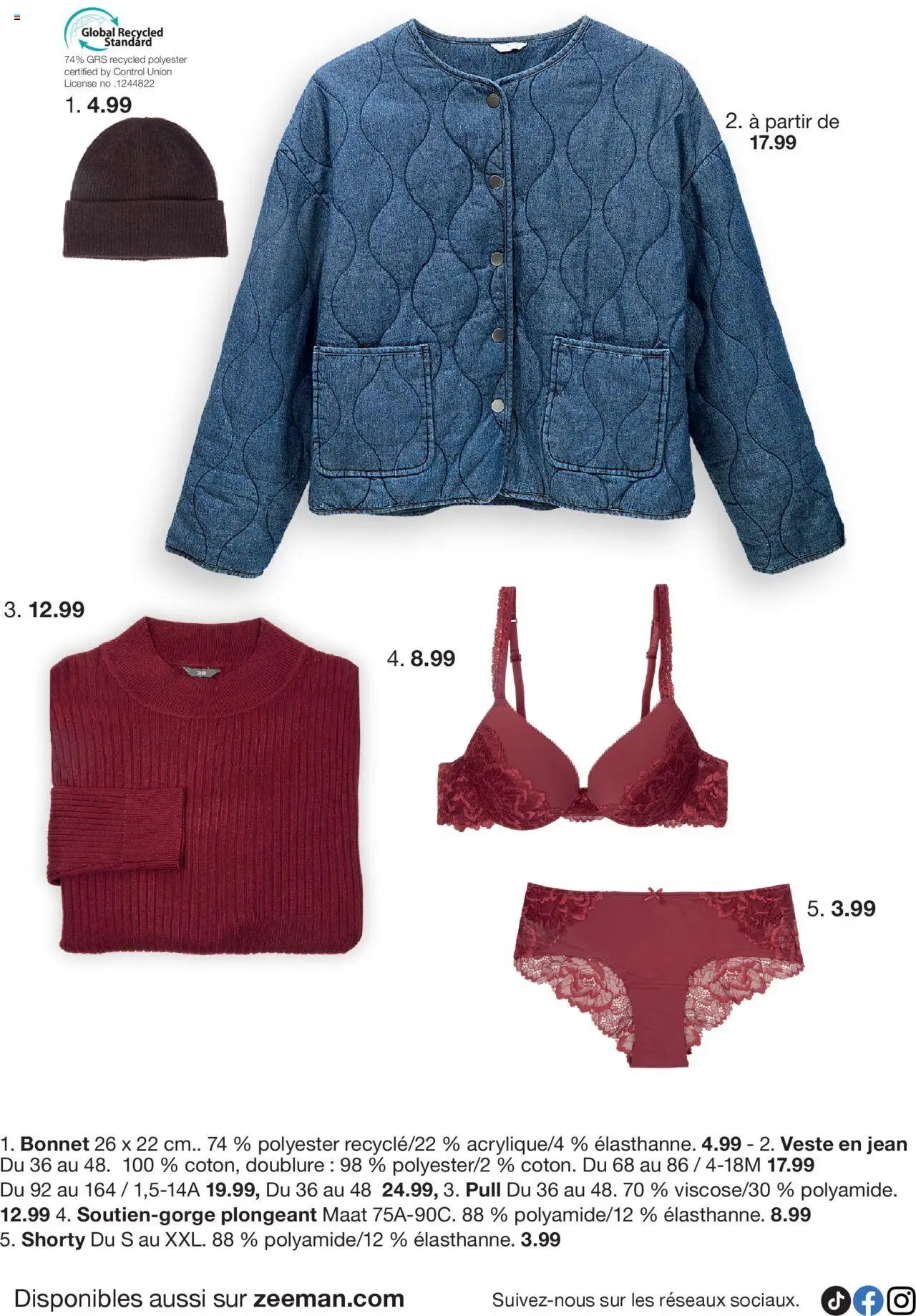 Zeeman catalogue Automne (2025-09-13 - 2025-09-26)