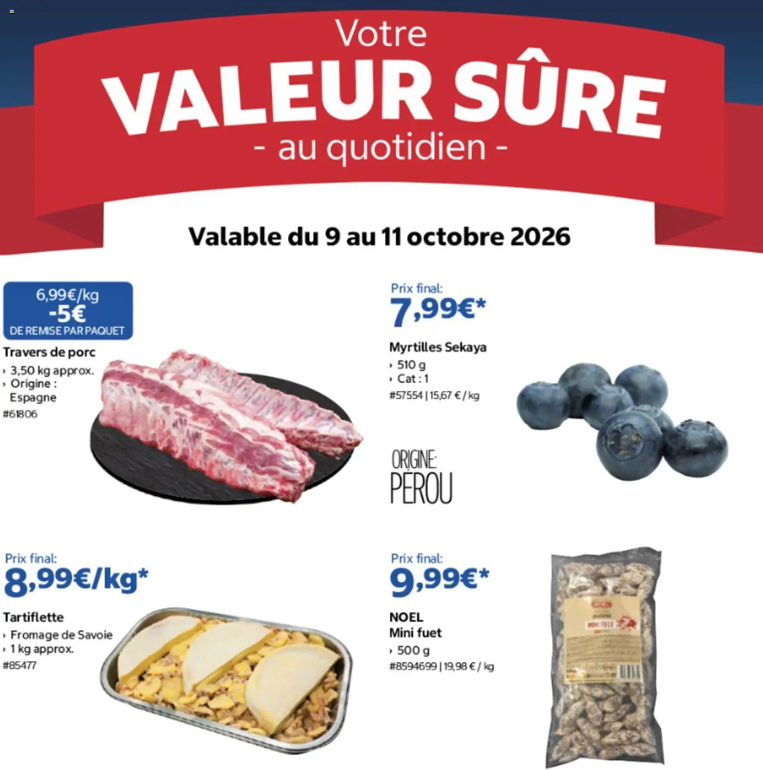 Costco Votre valeur sûre au quotidien / 9 au 11 octobre 2026