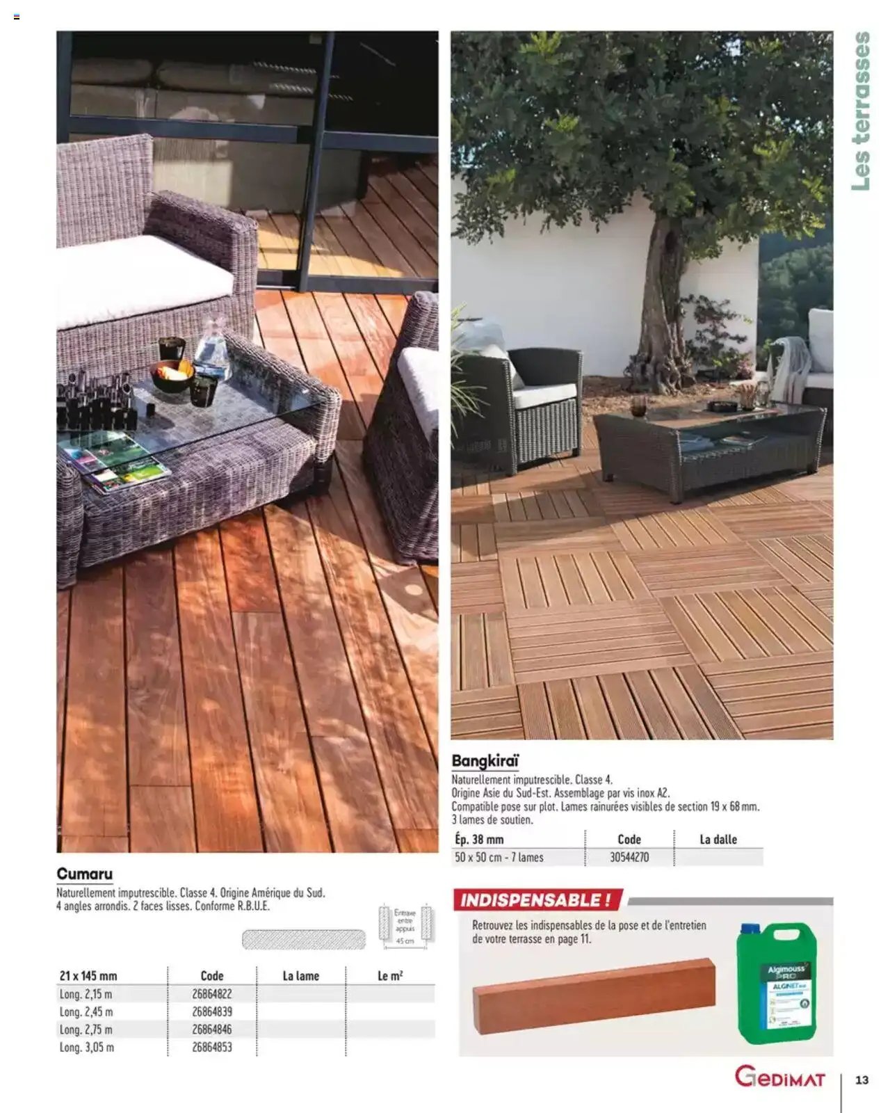 Gedimat Aménagements extérieurs (2025-03-14 - 2025-12-31)