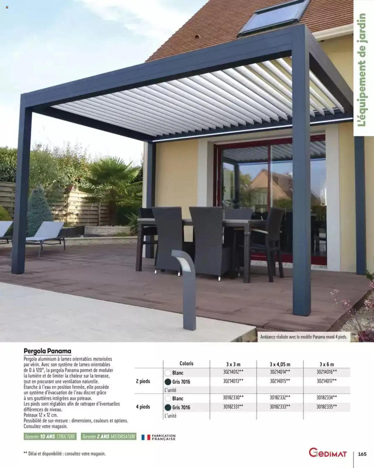 Gedimat Aménagements extérieurs (2025-03-14 - 2025-12-31)