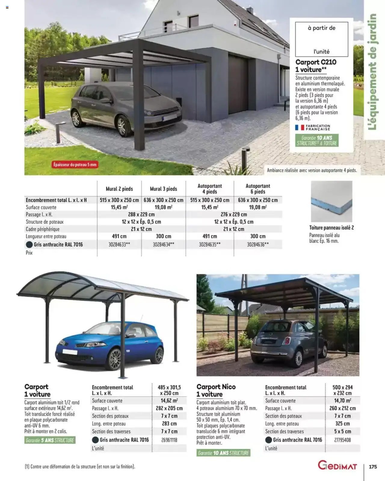 Gedimat Aménagements extérieurs (2025-03-14 - 2025-12-31)