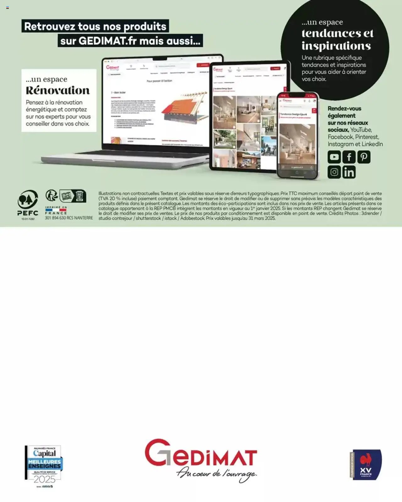 Gedimat Aménagements extérieurs (2025-03-14 - 2025-12-31)