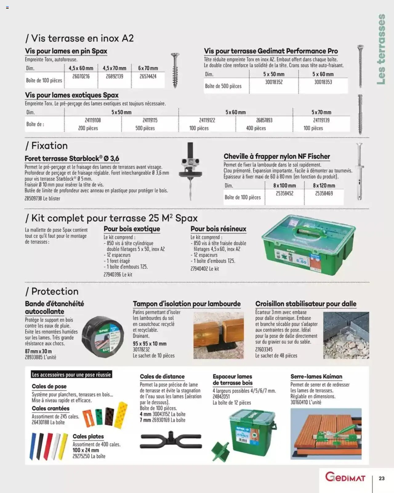 Gedimat Aménagements extérieurs (2025-03-14 - 2025-12-31)