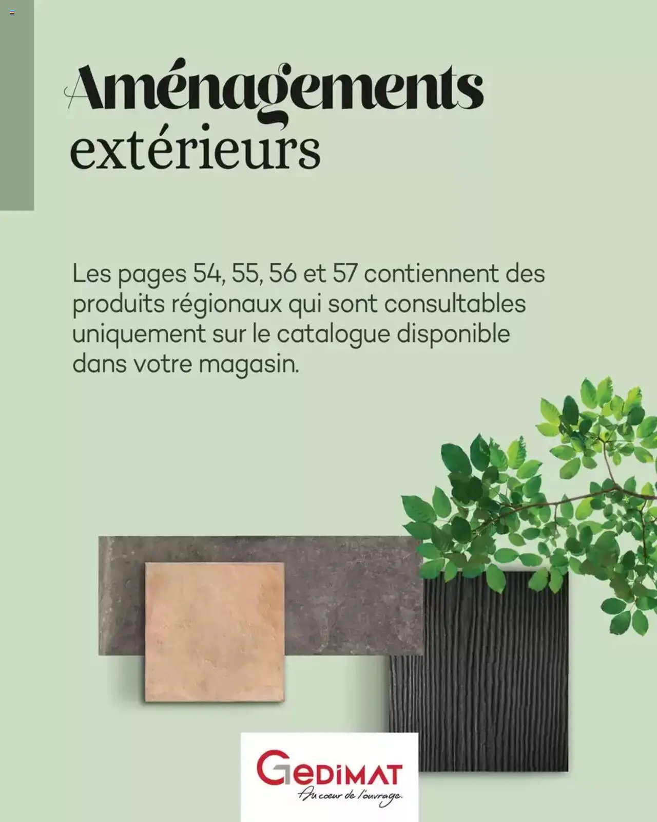 Gedimat Aménagements extérieurs (2025-03-14 - 2025-12-31)