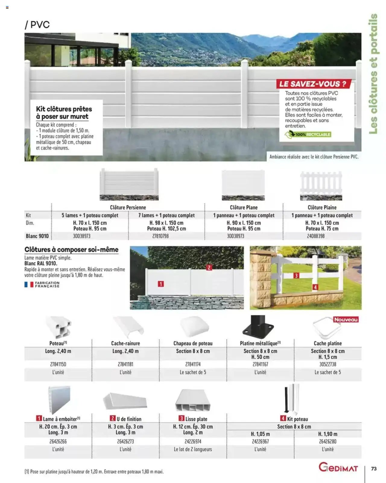 Gedimat Aménagements extérieurs (2025-03-14 - 2025-12-31)