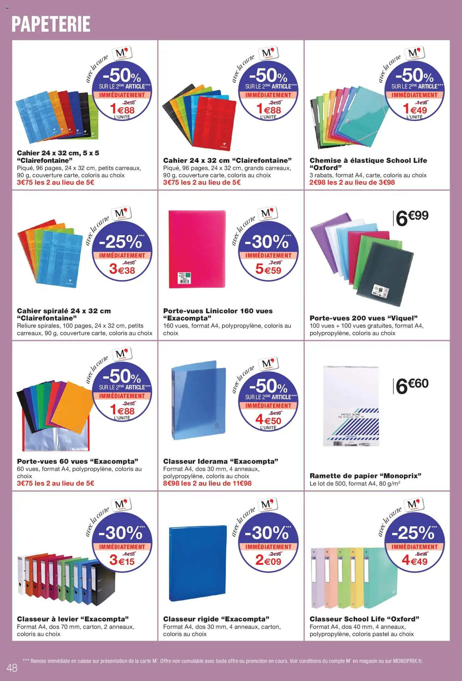 Monoprix catalogue