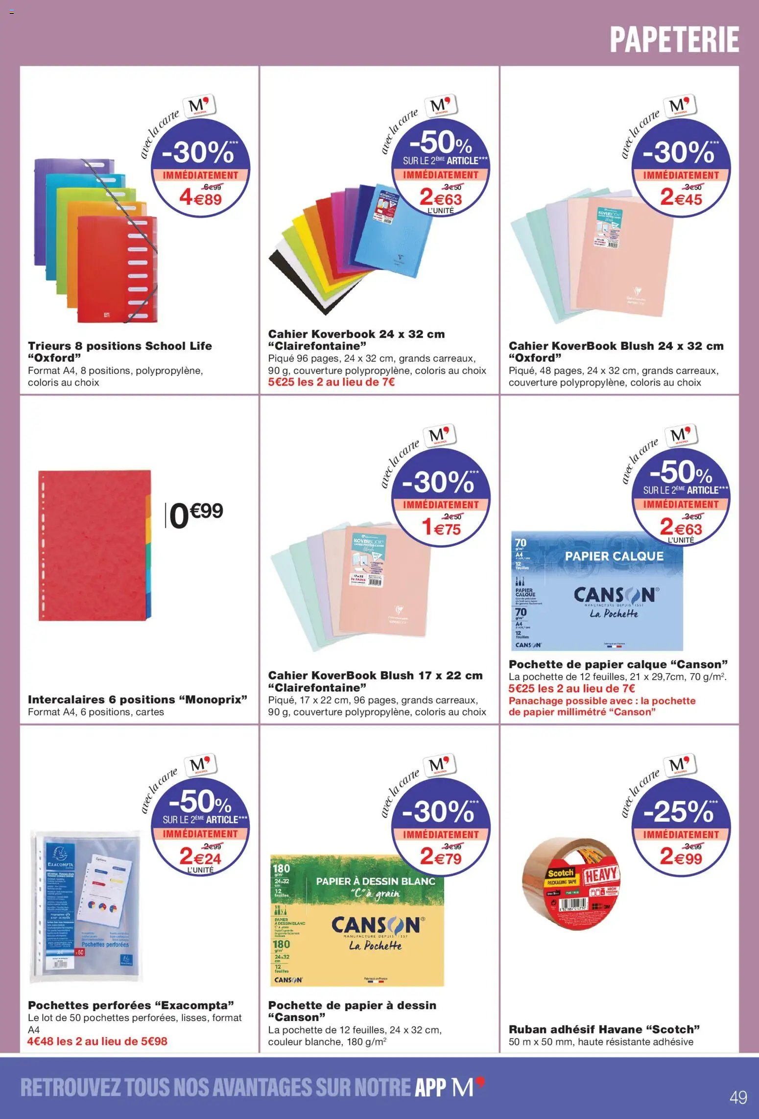 Monoprix catalogue