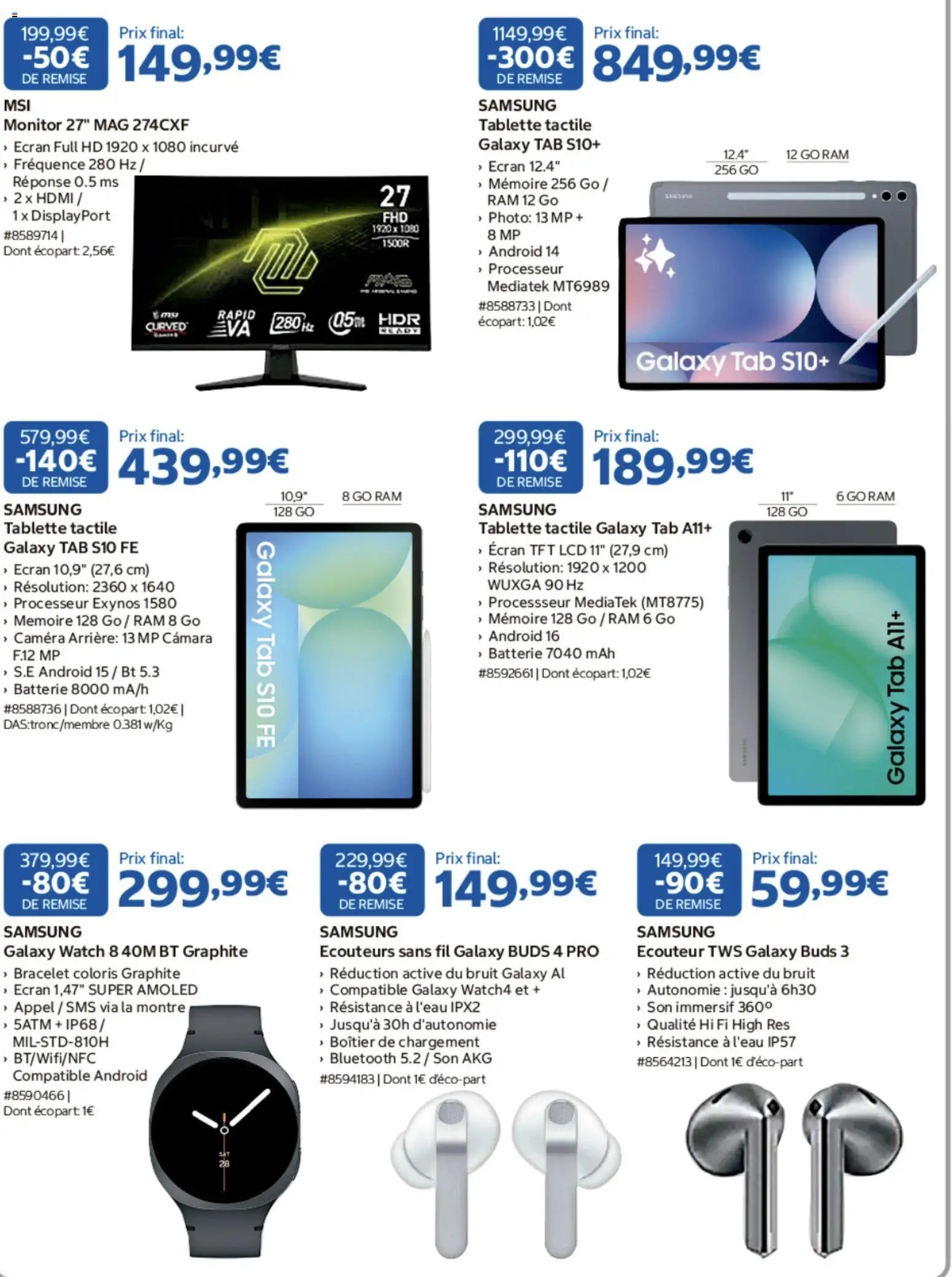 Costco Sélection d'électronique et d'électroménager