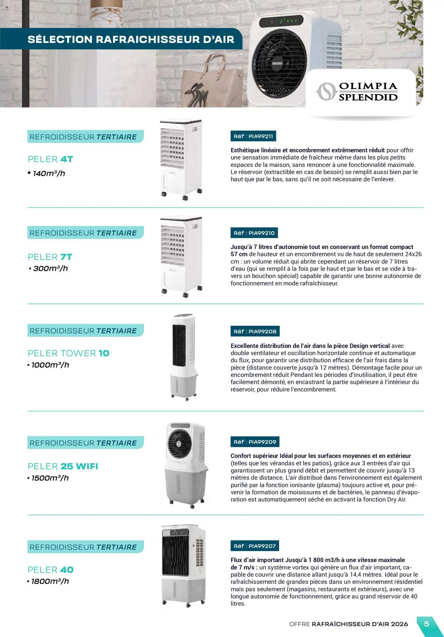 Rexel - Brochure rafraichisseur d'air