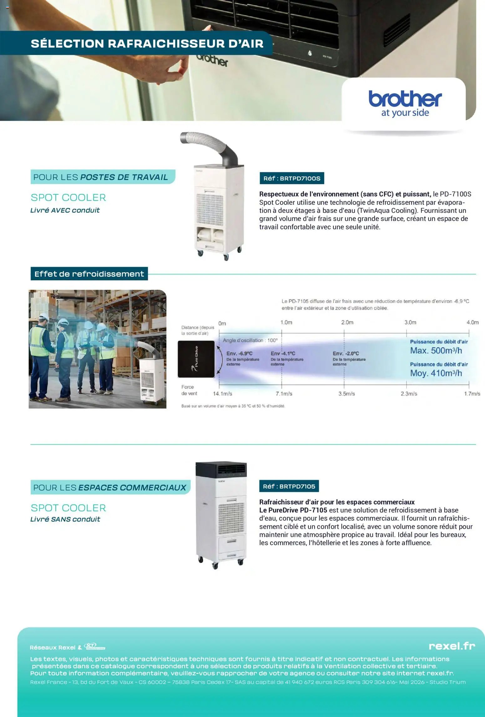 Rexel - Brochure rafraichisseur d'air