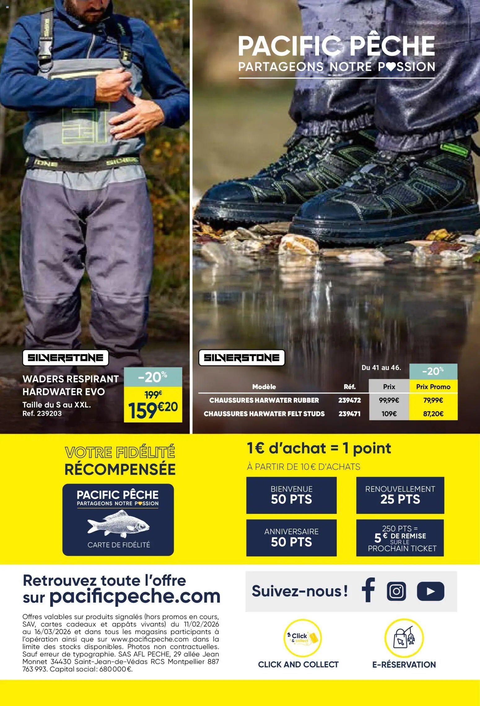 Pacific Pêche catalogue