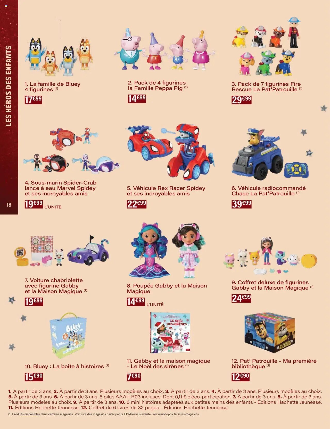 Monoprix - Guide jouets (2025-10-20 - 2025-12-07)