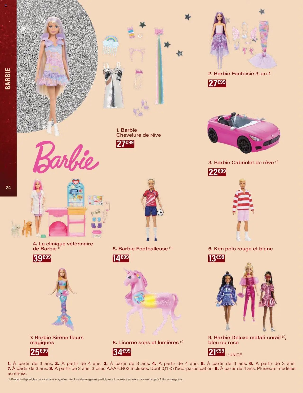 Monoprix - Guide jouets (2025-10-20 - 2025-12-07)